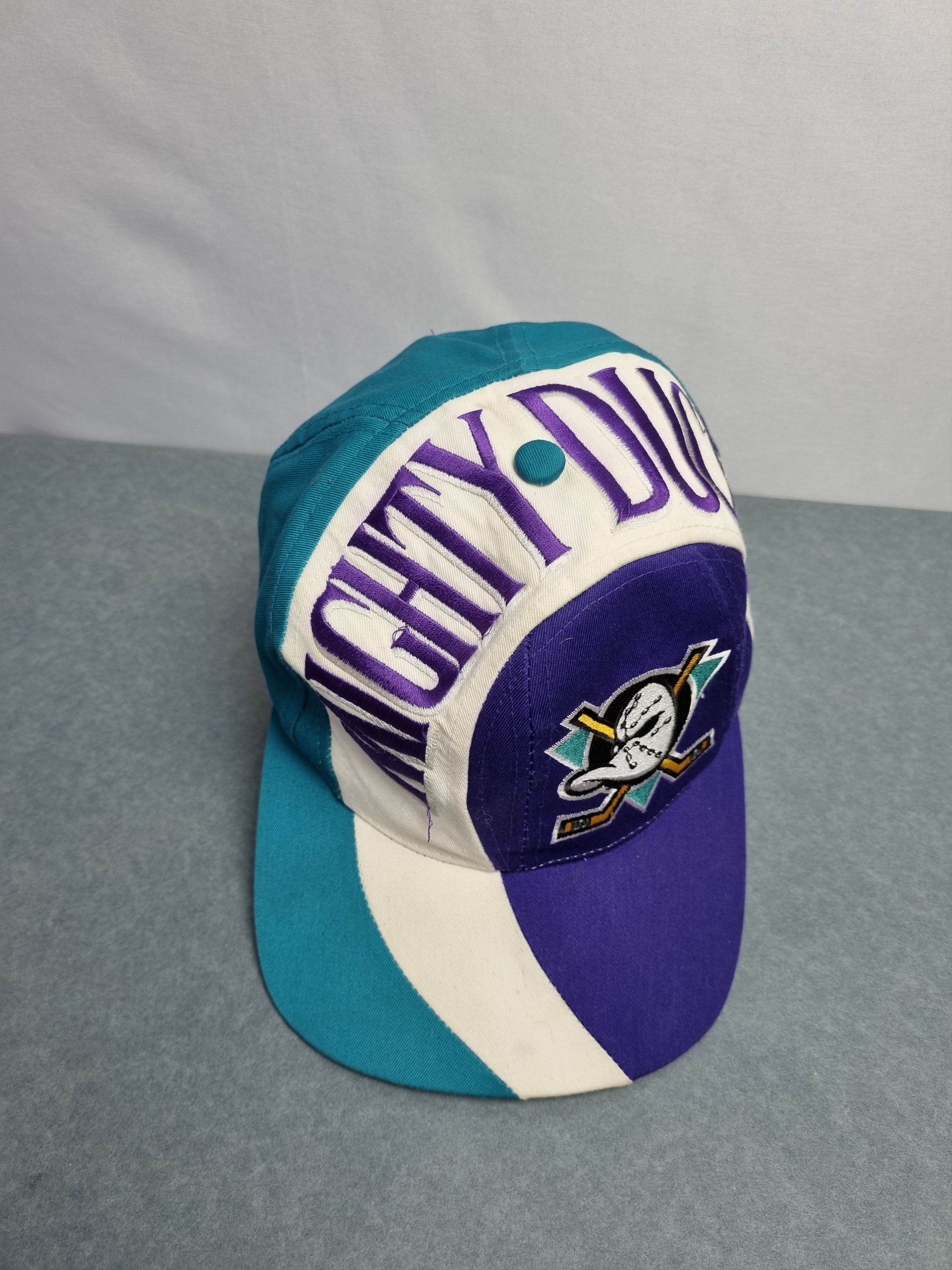 NHL × Sports Specialties Very rare 90s Mighty Ducks NHL Vintage Cap Size ONE SIZE - 4 Thumbnail