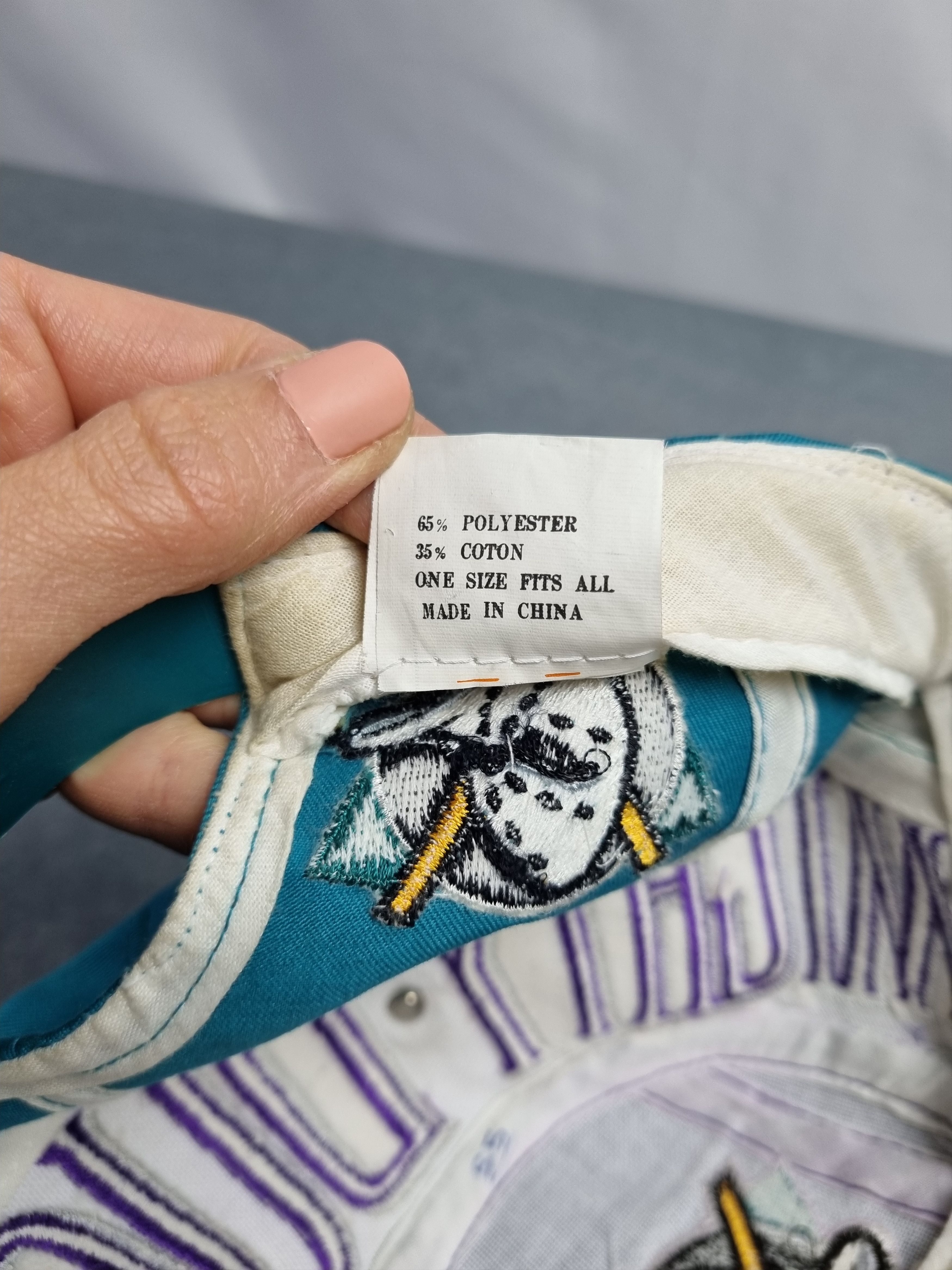 NHL × Sports Specialties Very rare 90s Mighty Ducks NHL Vintage Cap Size ONE SIZE - 12 Thumbnail