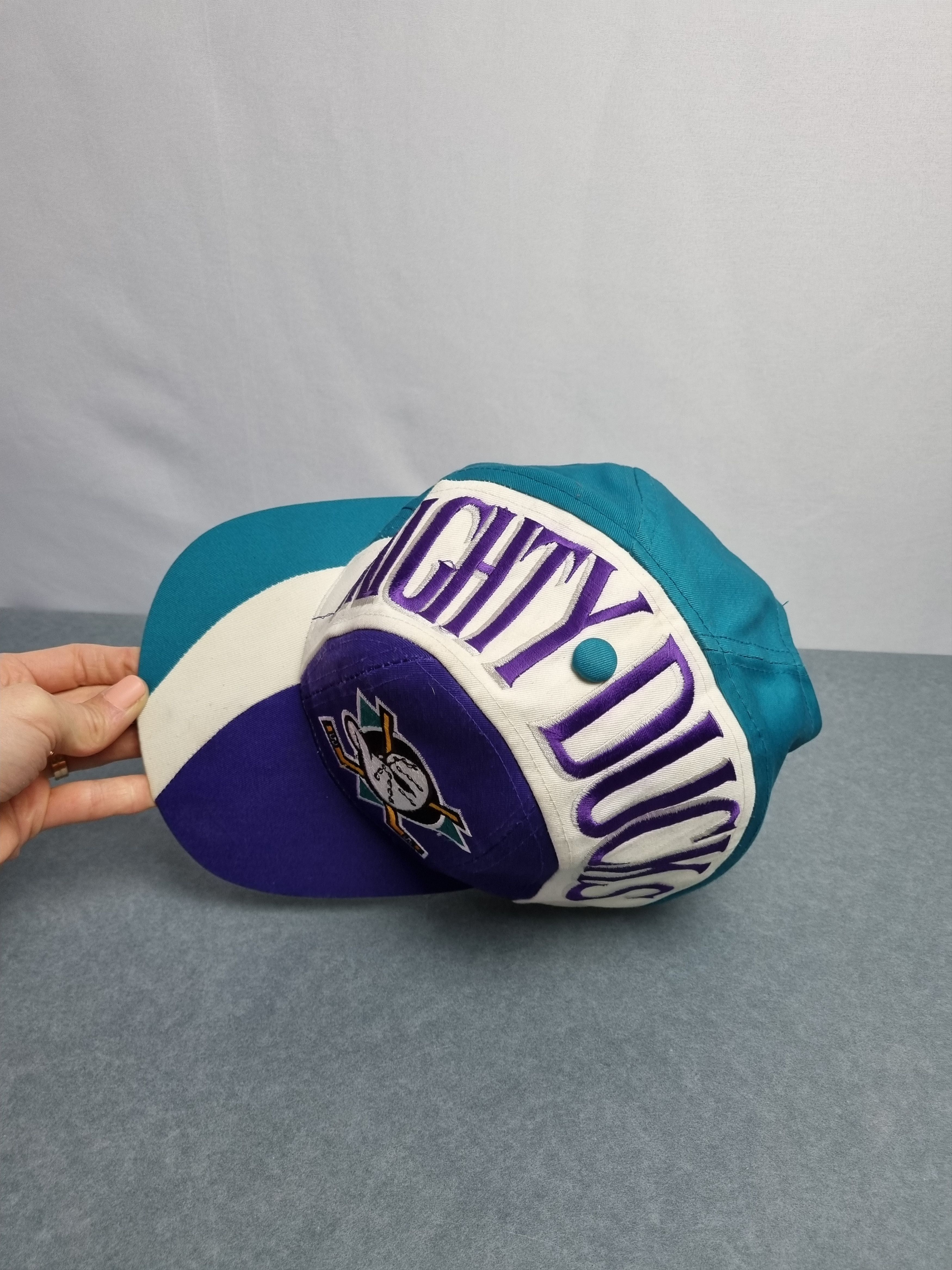NHL × Sports Specialties Very rare 90s Mighty Ducks NHL Vintage Cap Size ONE SIZE - 6 Thumbnail