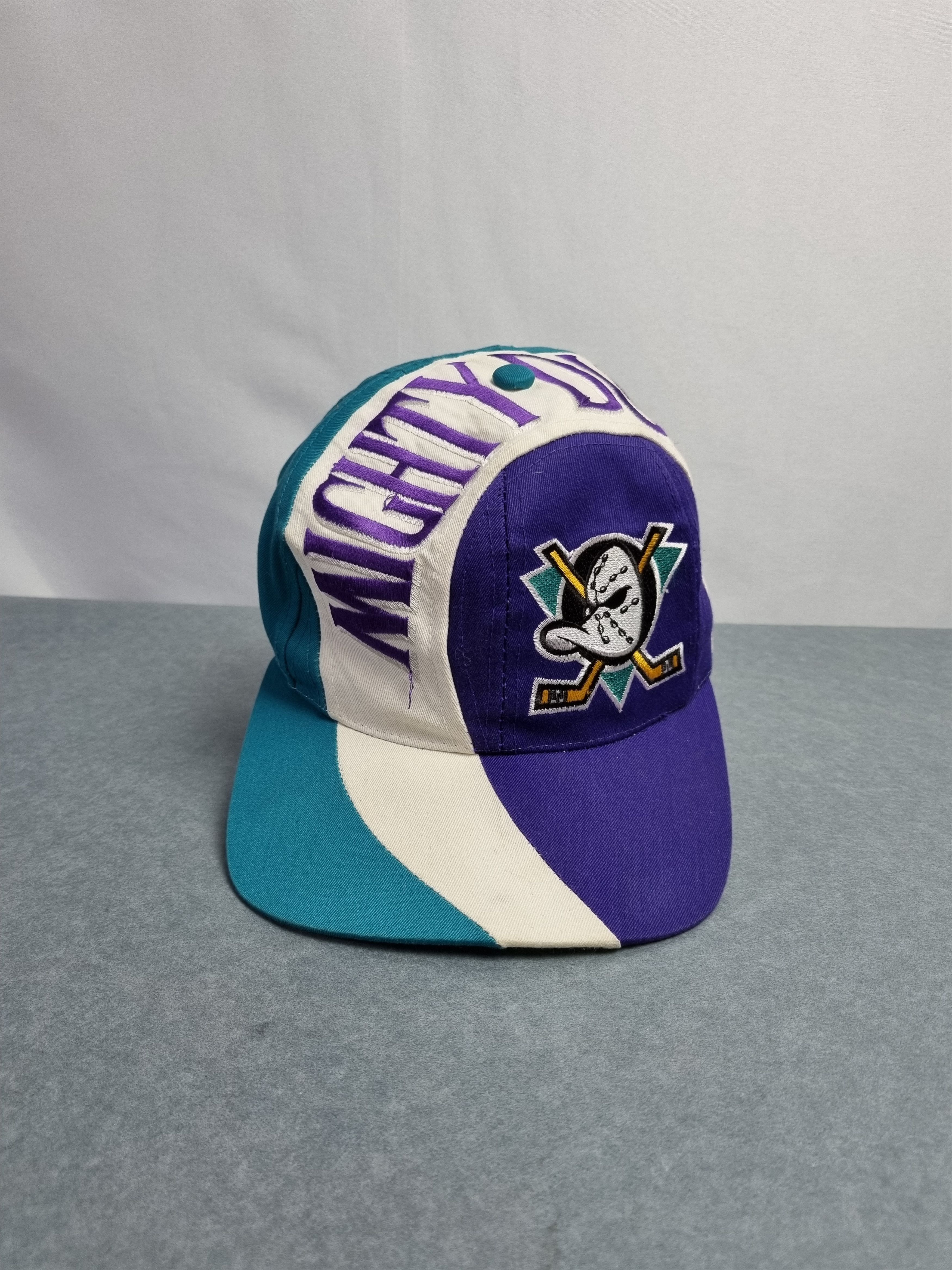 NHL × Sports Specialties Very rare 90s Mighty Ducks NHL Vintage Cap Size ONE SIZE - 2 Thumbnail