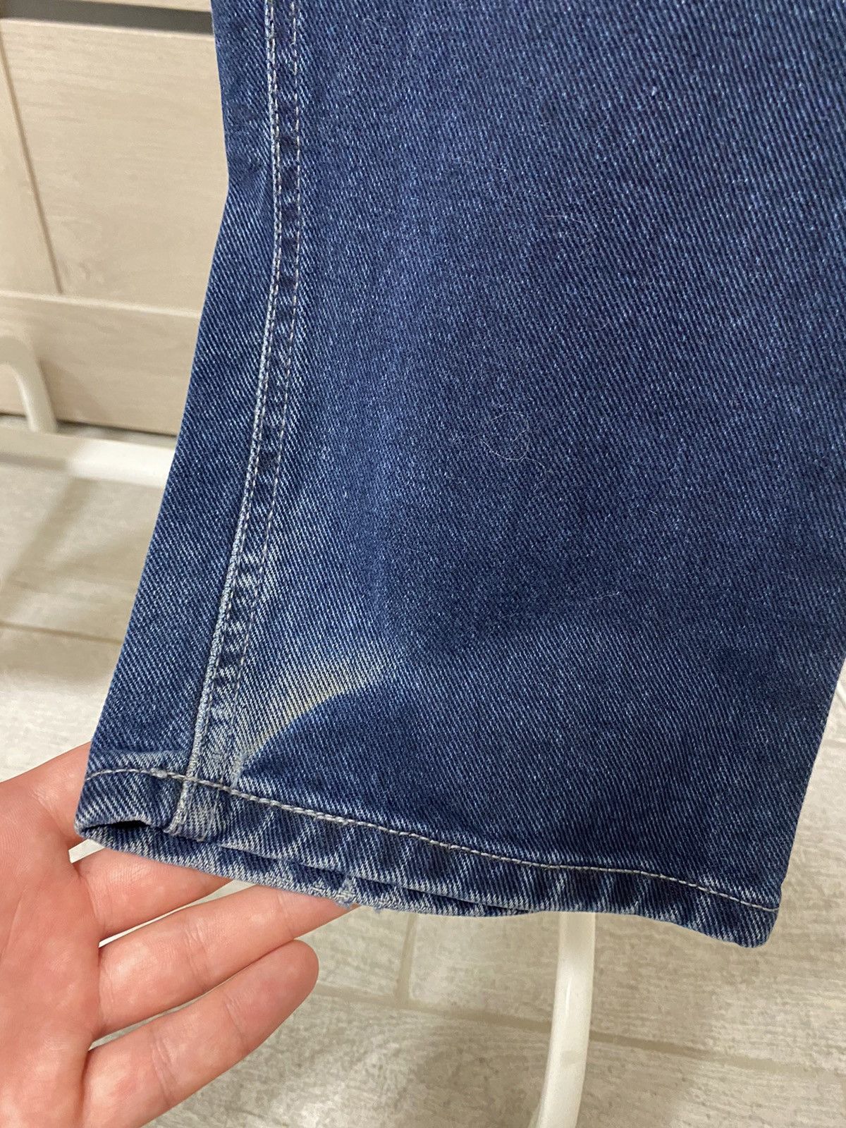 Christian Dior Monsieur × Vintage Christian Dior Vintage Navy Cotton Jeans Size US 28 / EU 44 - 8 Thumbnail
