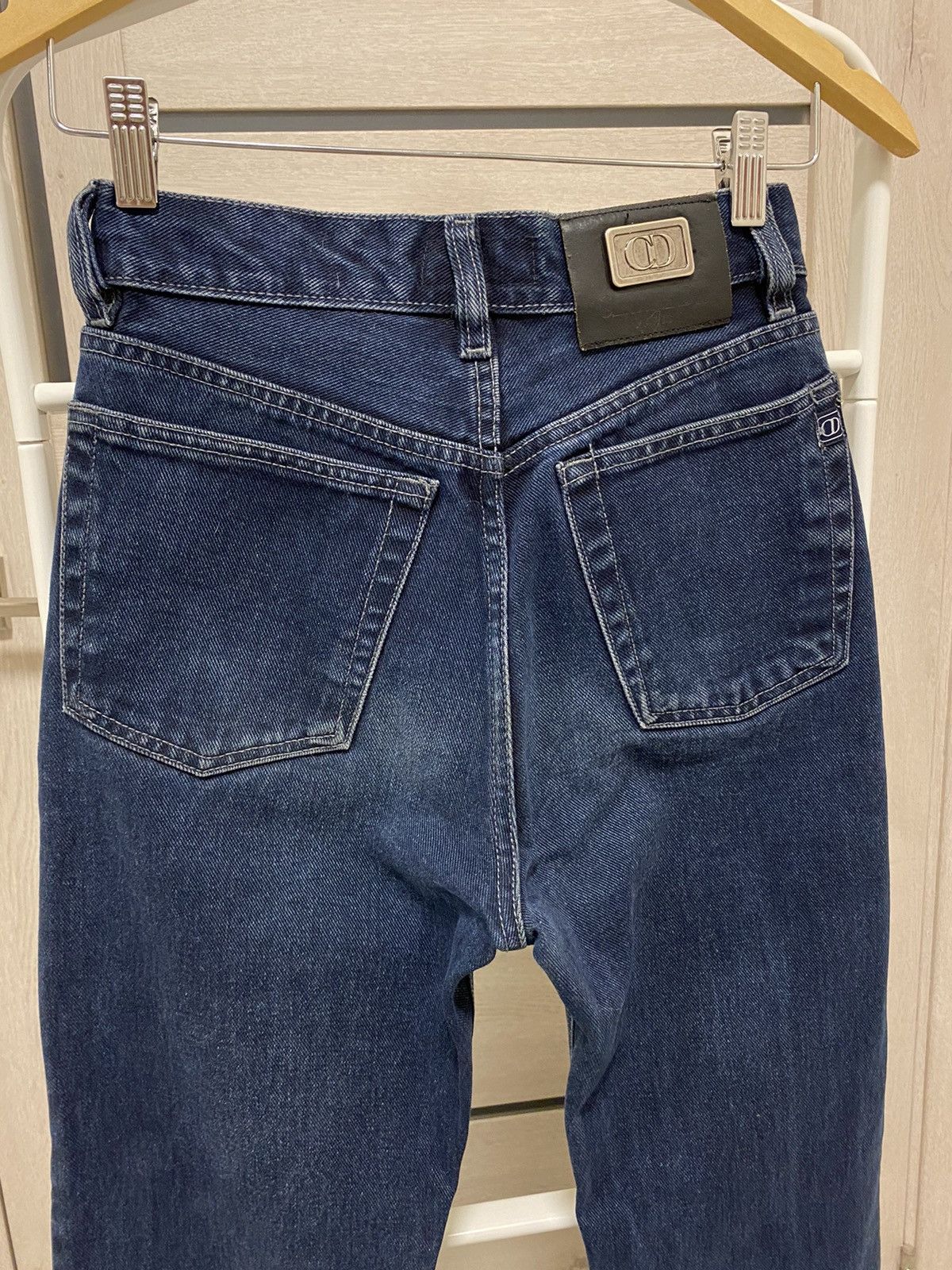 Christian Dior Monsieur × Vintage Christian Dior Vintage Navy Cotton Jeans Size US 28 / EU 44 - 12 Thumbnail