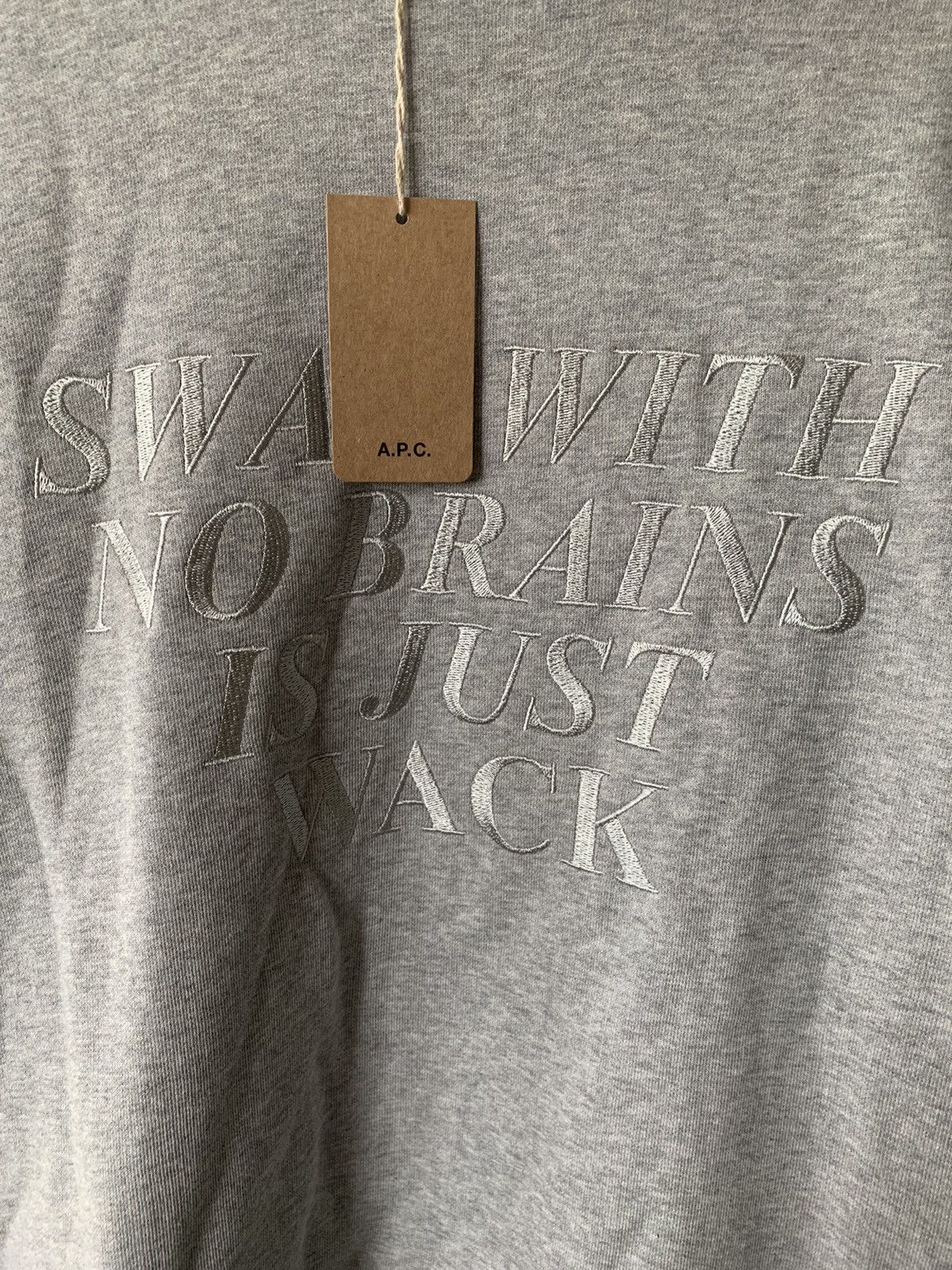 A.P.C. A.P.C. EMBROIDERED SWEATSHIRT Size US XL / EU 56 / 4 - 5 Thumbnail