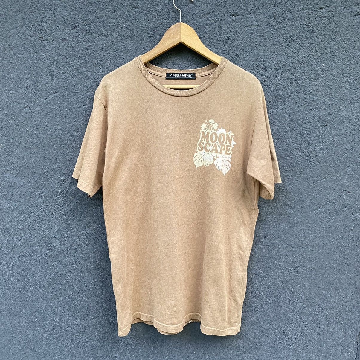 Vintage Vintage Faded Y2K Moon Scape Surf ERD GRUNGE TEE Size US L / EU 52-54 / 3 - 2 Thumbnail