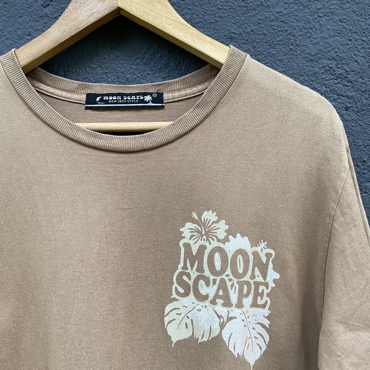 Vintage Vintage Faded Y2K Moon Scape Surf ERD GRUNGE TEE Size US L / EU 52-54 / 3 - 3 Thumbnail