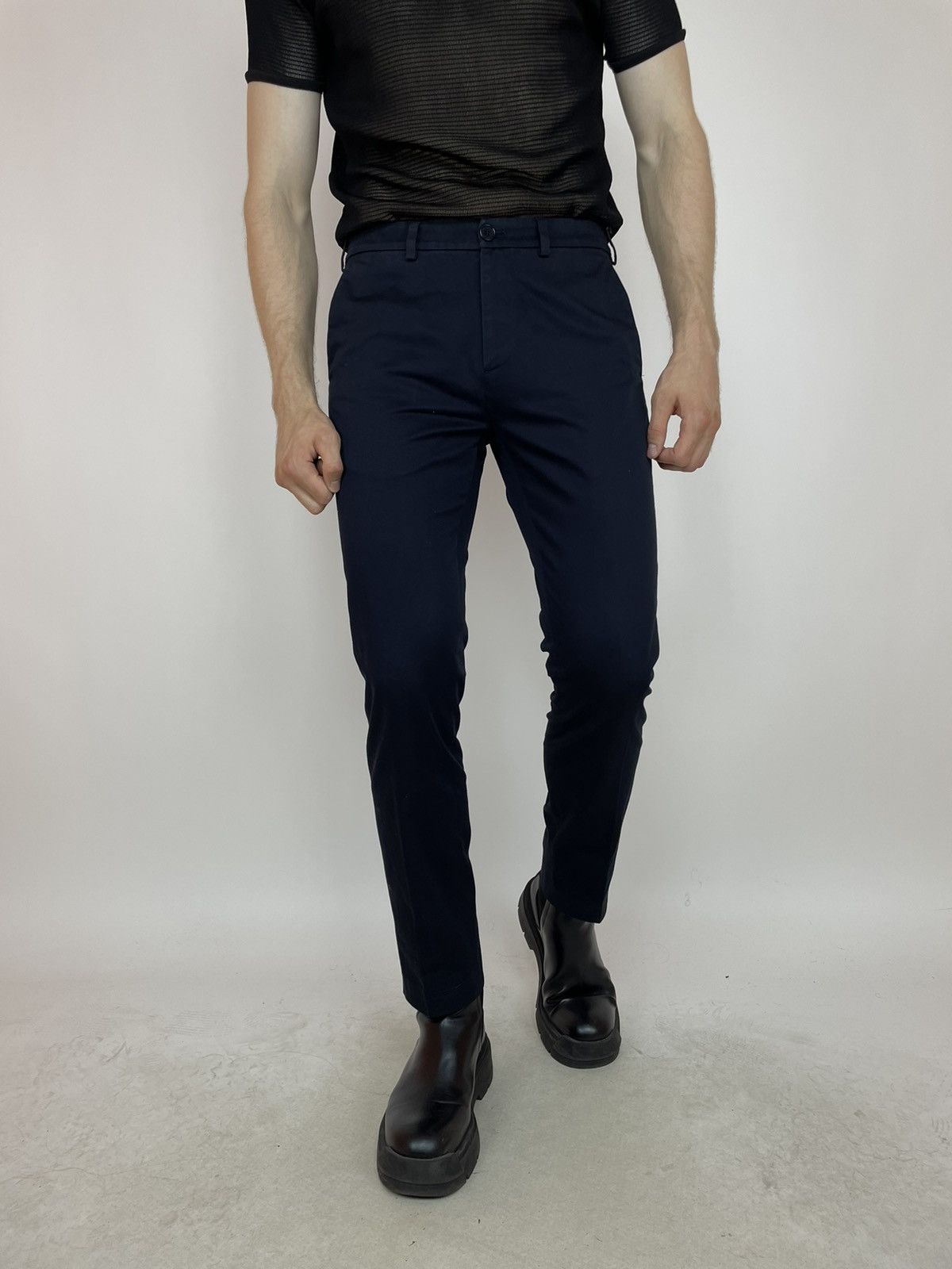 Arket ARKET Mens Chino Black Pants slim fit size 48 Size US 32 / EU 48 - 1 Thumbnail