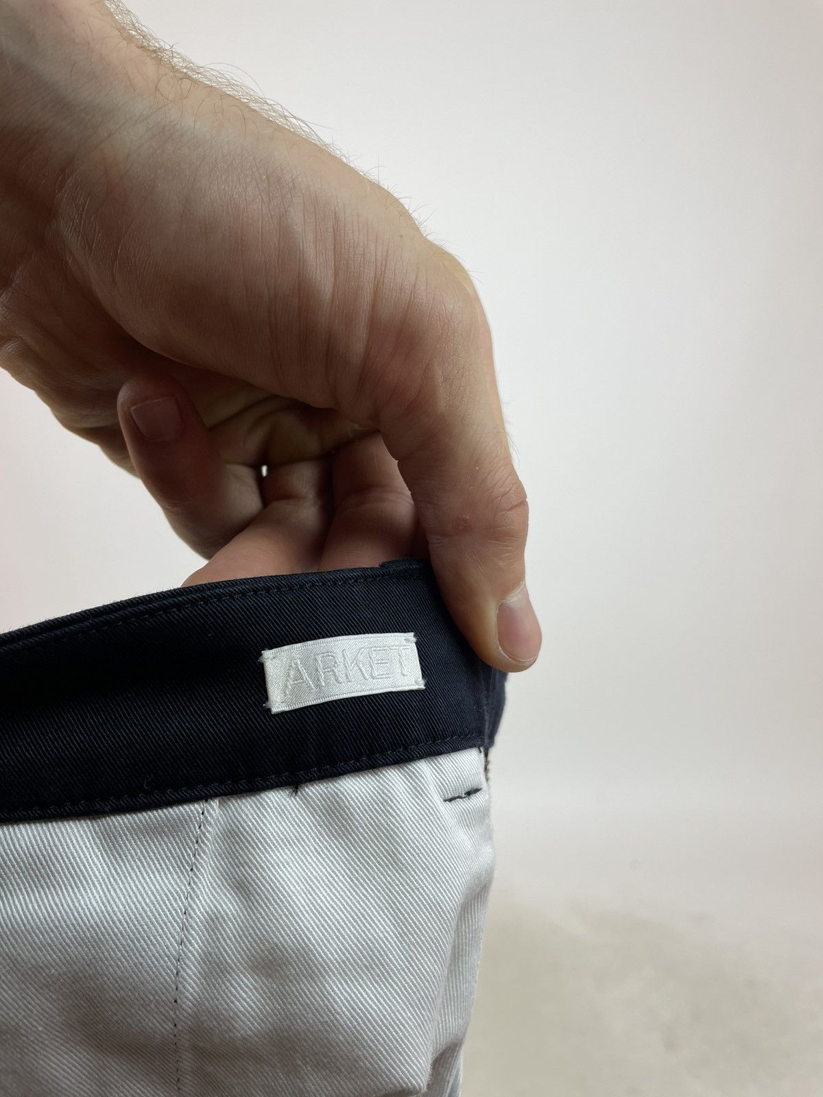 Arket ARKET Mens Chino Black Pants slim fit size 48 Size US 32 / EU 48 - 13 Thumbnail