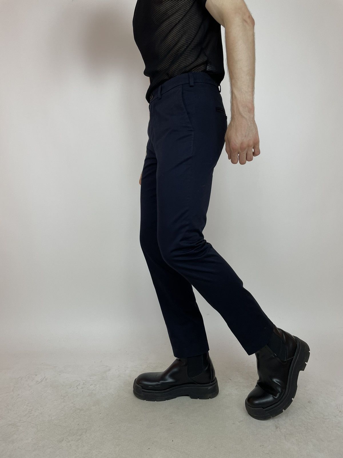 Arket ARKET Mens Chino Black Pants slim fit size 48 Size US 32 / EU 48 - 4 Thumbnail
