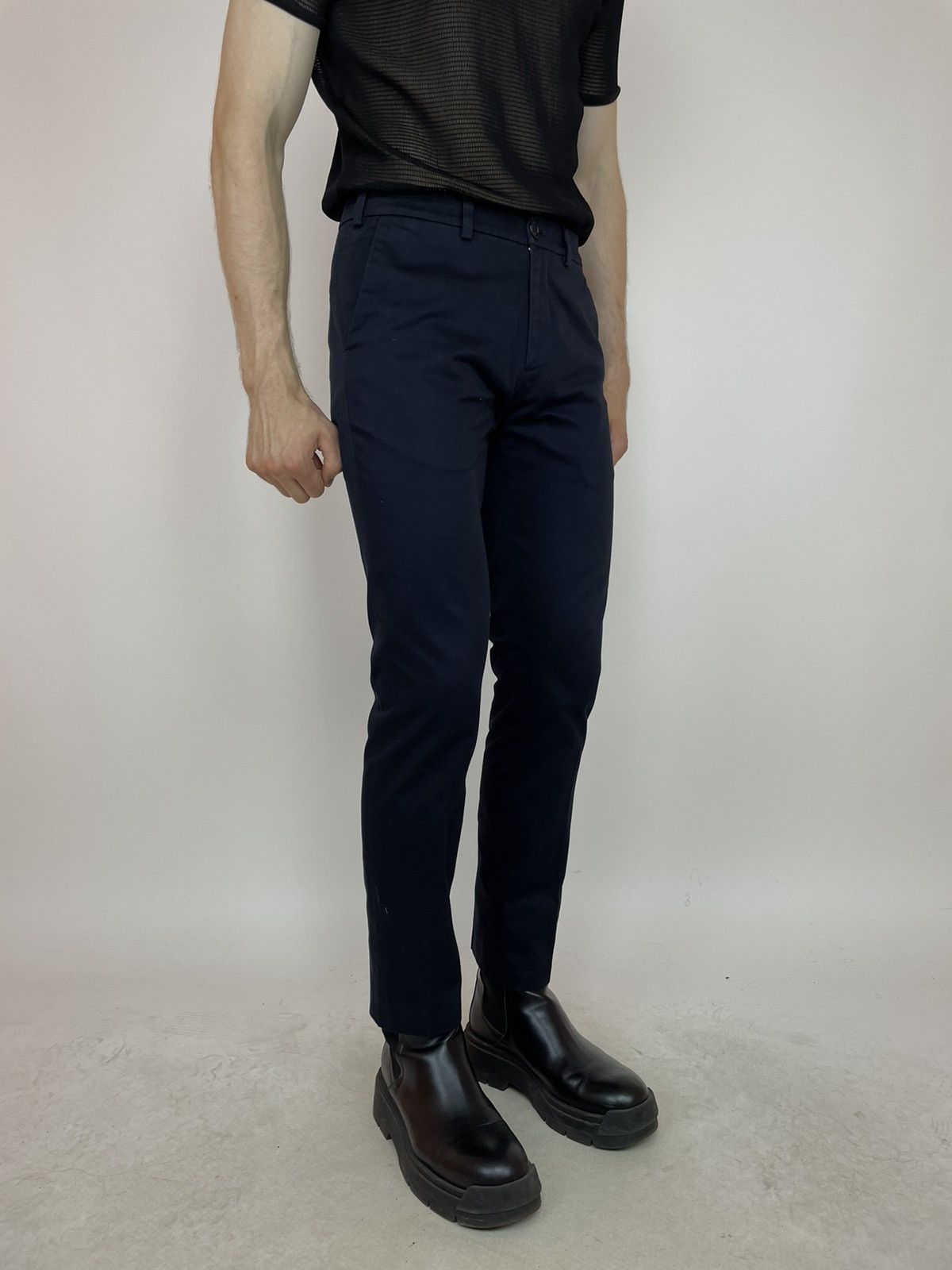 Arket ARKET Mens Chino Black Pants slim fit size 48 Size US 32 / EU 48 - 6 Thumbnail