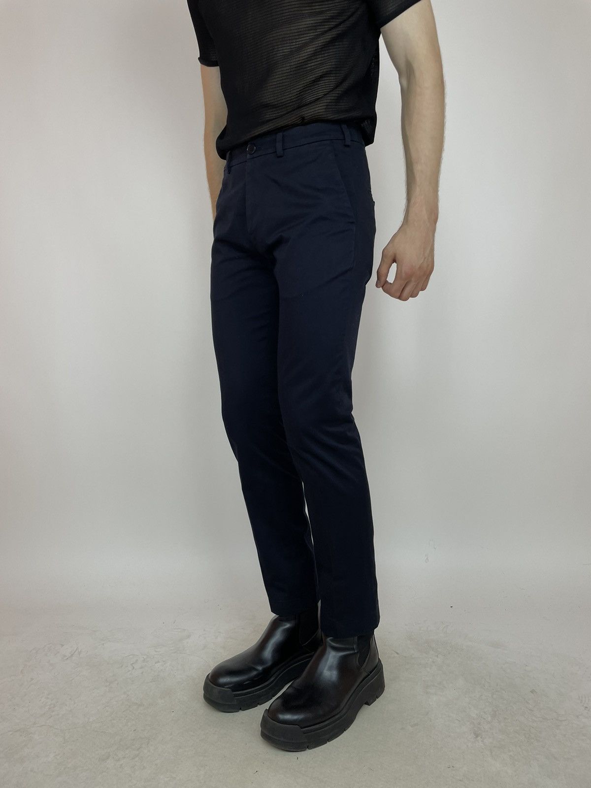 Arket ARKET Mens Chino Black Pants slim fit size 48 Size US 32 / EU 48 - 7 Thumbnail