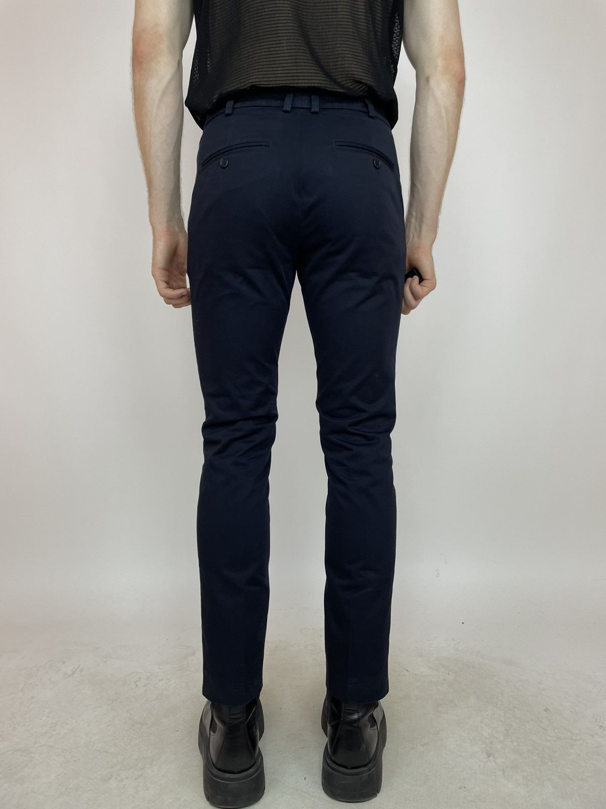 Arket ARKET Mens Chino Black Pants slim fit size 48 Size US 32 / EU 48 - 8 Thumbnail