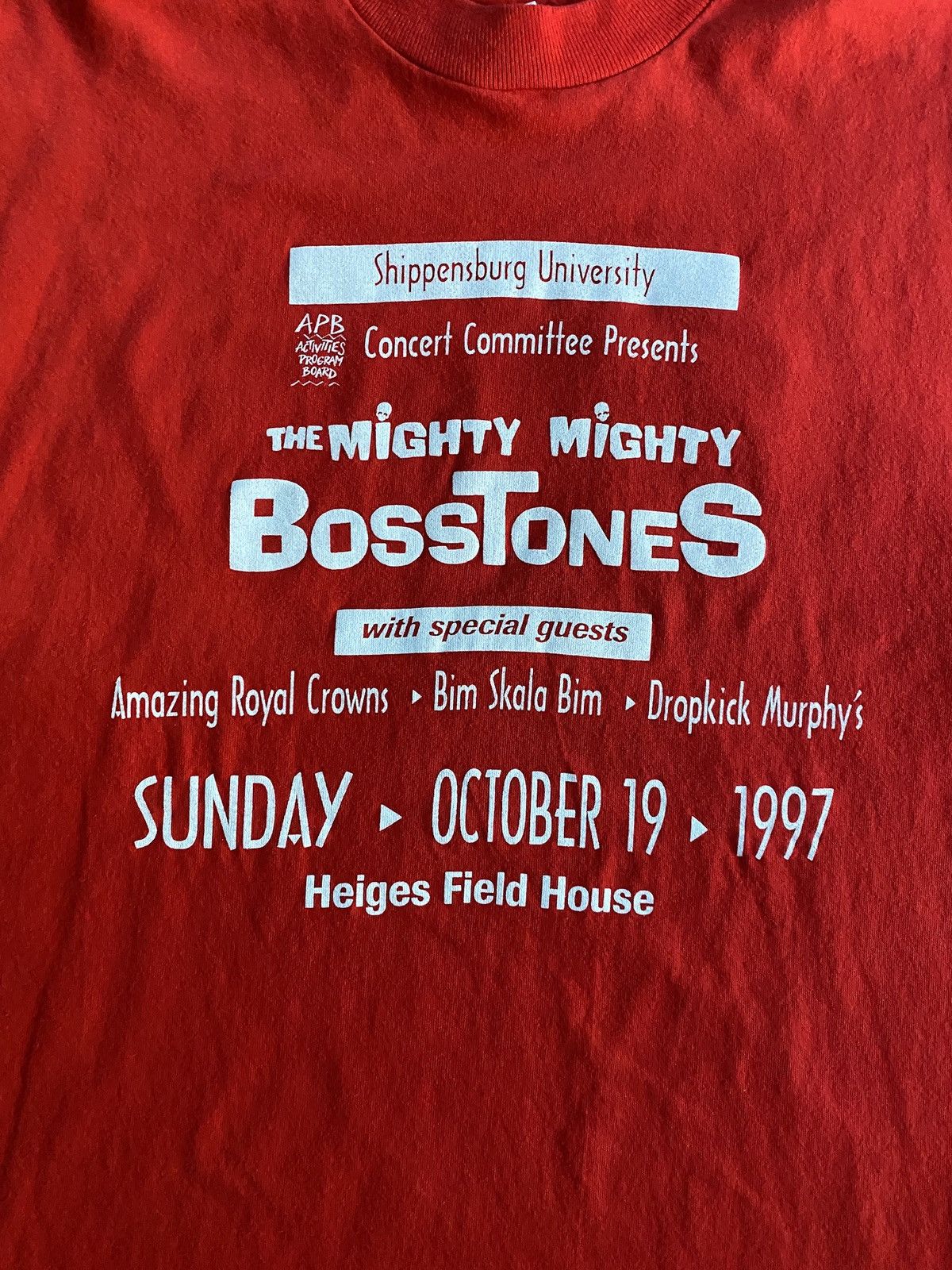 Band Tees Vintage 1997 Mighty Mighty Bosstones Tour Single Stitch Tee Size US XL / EU 56 / 4 - 3 Thumbnail