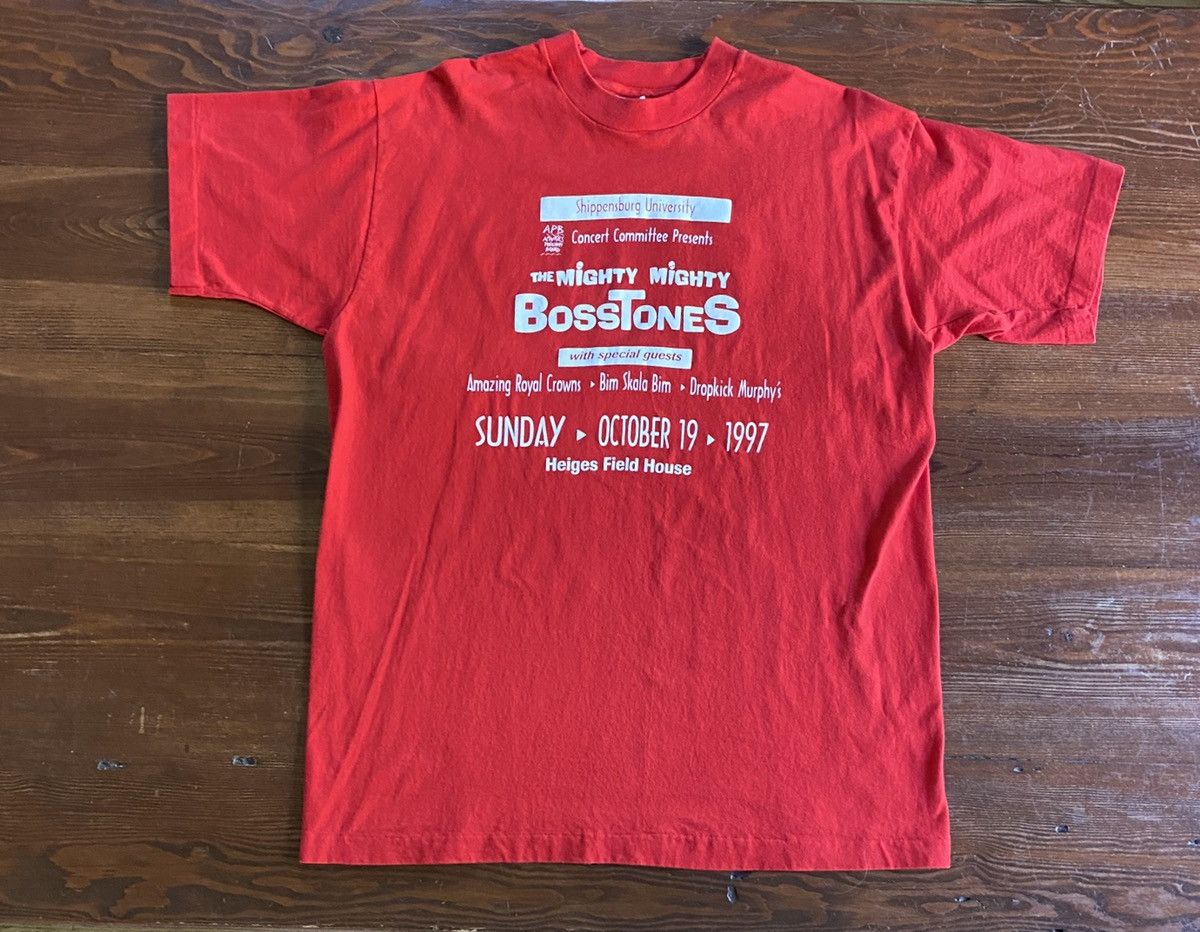 Band Tees Vintage 1997 Mighty Mighty Bosstones Tour Single Stitch Tee Size US XL / EU 56 / 4 - 1 Thumbnail
