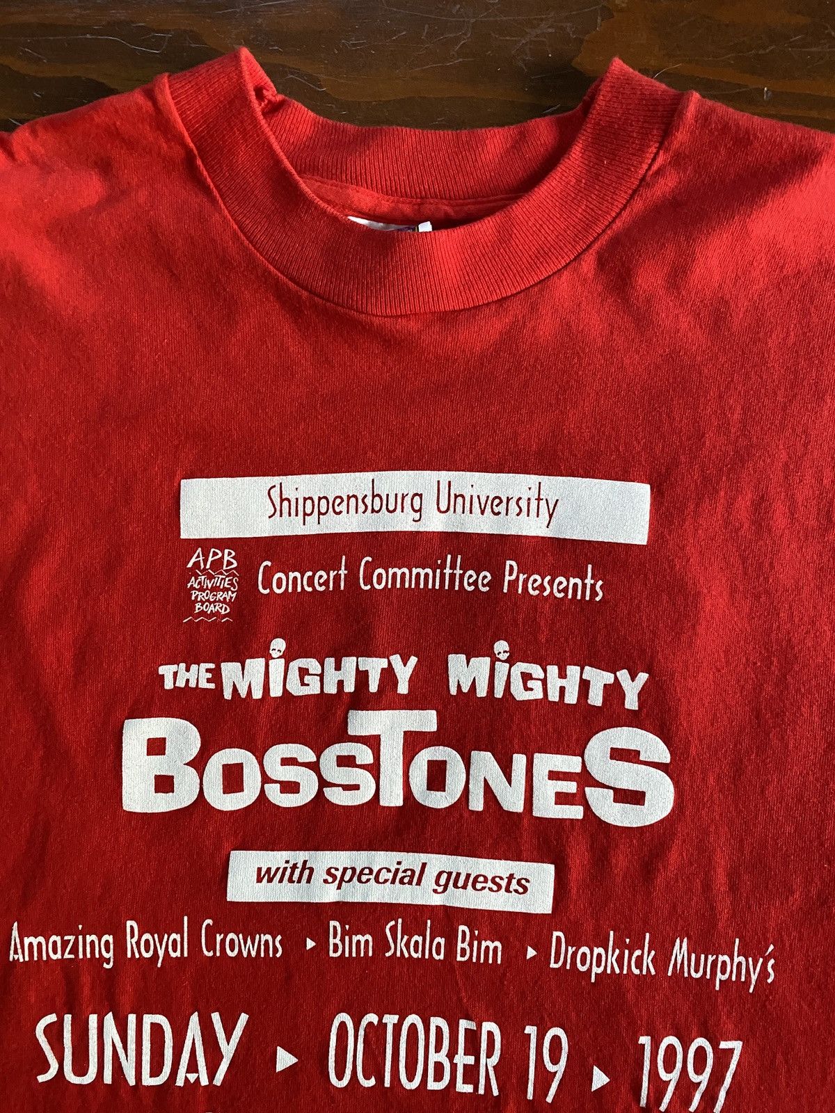 Band Tees Vintage 1997 Mighty Mighty Bosstones Tour Single Stitch Tee Size US XL / EU 56 / 4 - 5 Thumbnail
