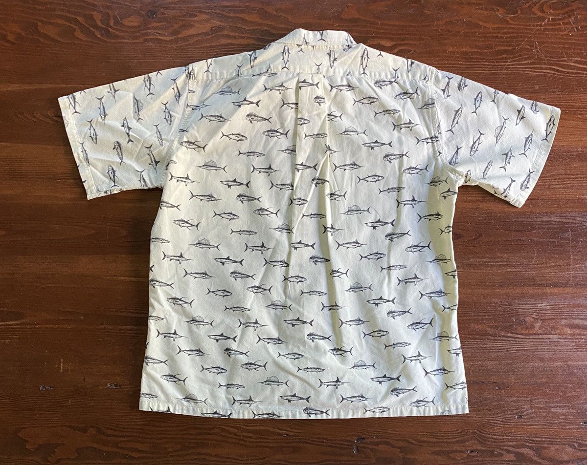 Vintage Vintage 80’s AFTCO Fish All Over Button Up Size US L / EU 52-54 / 3 - 11 Thumbnail