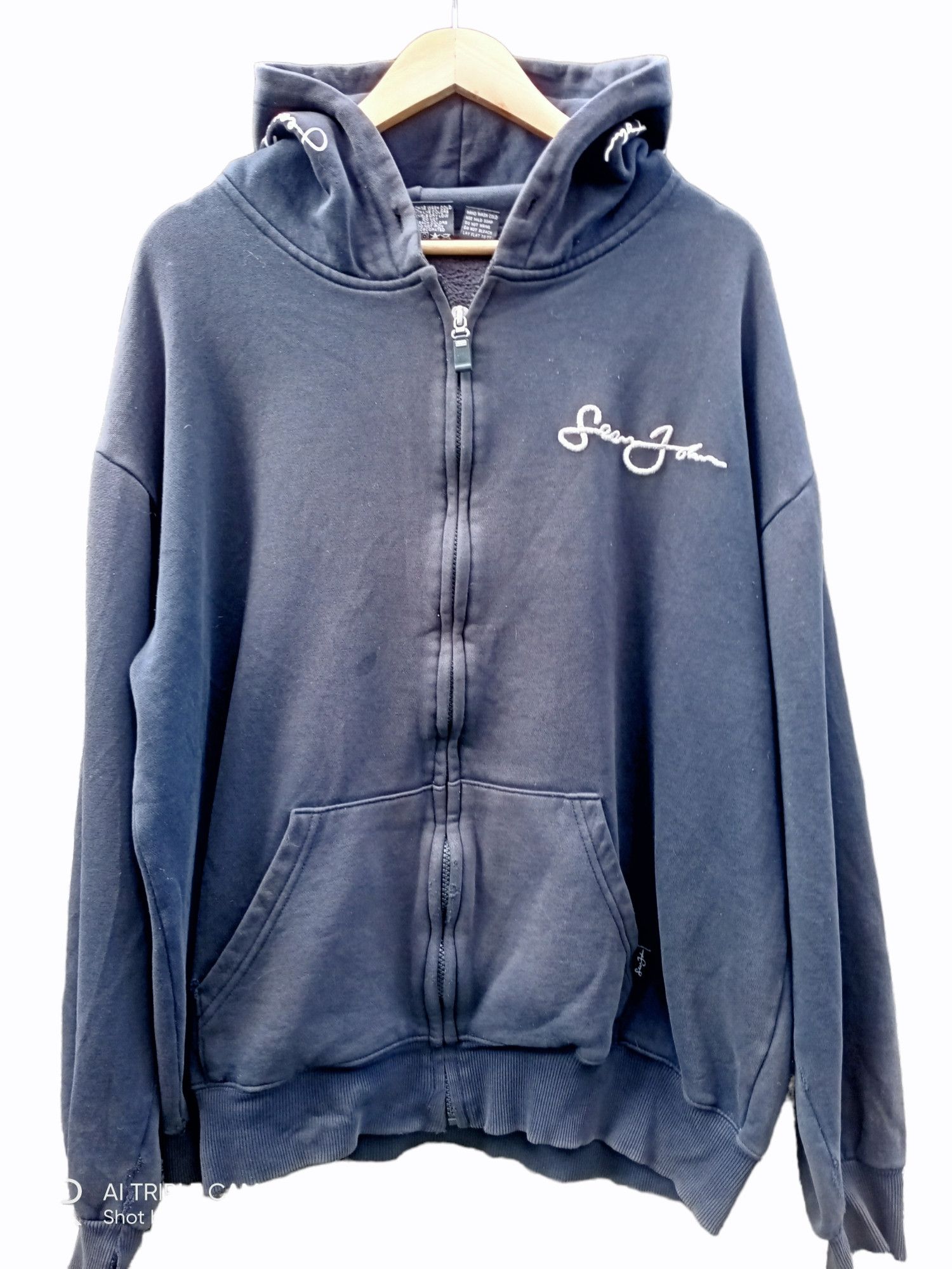 Japanese Brand × Sean John SEAN JOHN VINTAGE HOODIE (PUFF DADDY) Size US XL / EU 56 / 4 - 5 Thumbnail