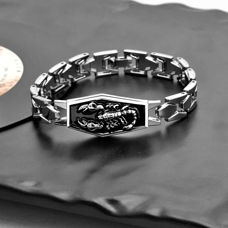 Jewelry Scorpion Charms Men Bracelets Size ONE SIZE - 3 Thumbnail