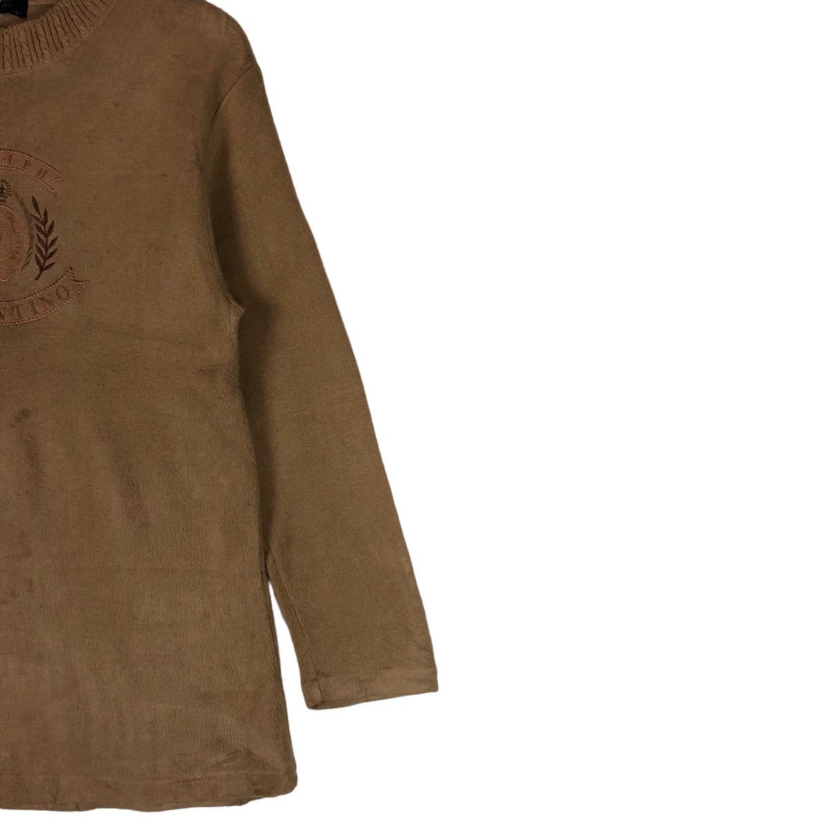 Valentino Vintage Rudolph Valentino Knitted Neck Sweatshirt Size L / US 10 / IT 46 - 4 Thumbnail