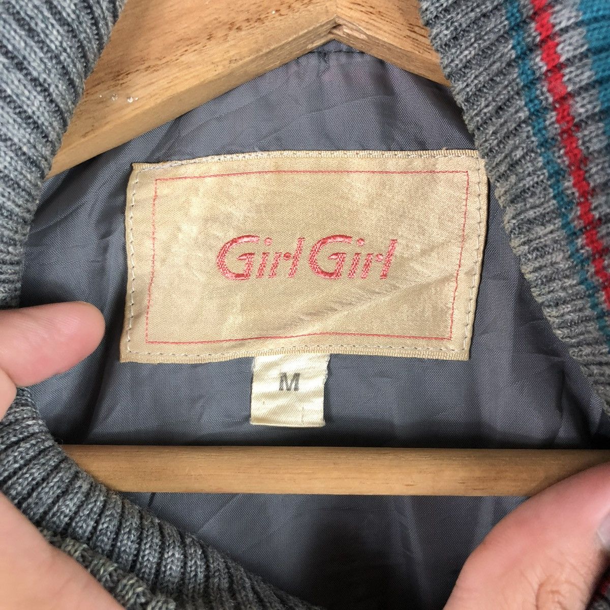 Girl Skateboards Girl Girl Embroidered Spellout Varsity Jacket Size M / US 6-8 / IT 42-44 - 7 Thumbnail
