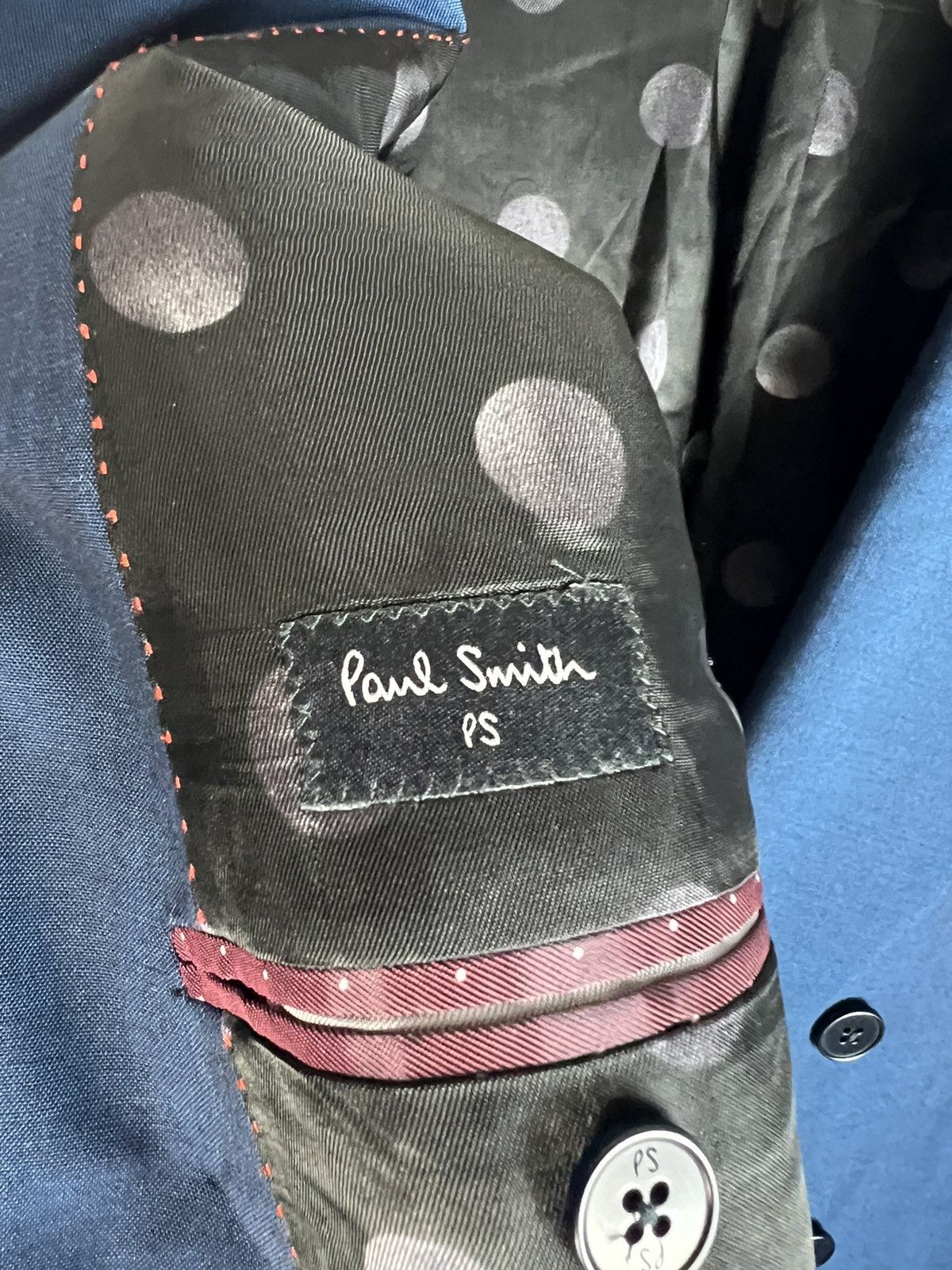 Paul Smith Double Breasted Blazer wool and mohair Size 42R - 3 Thumbnail