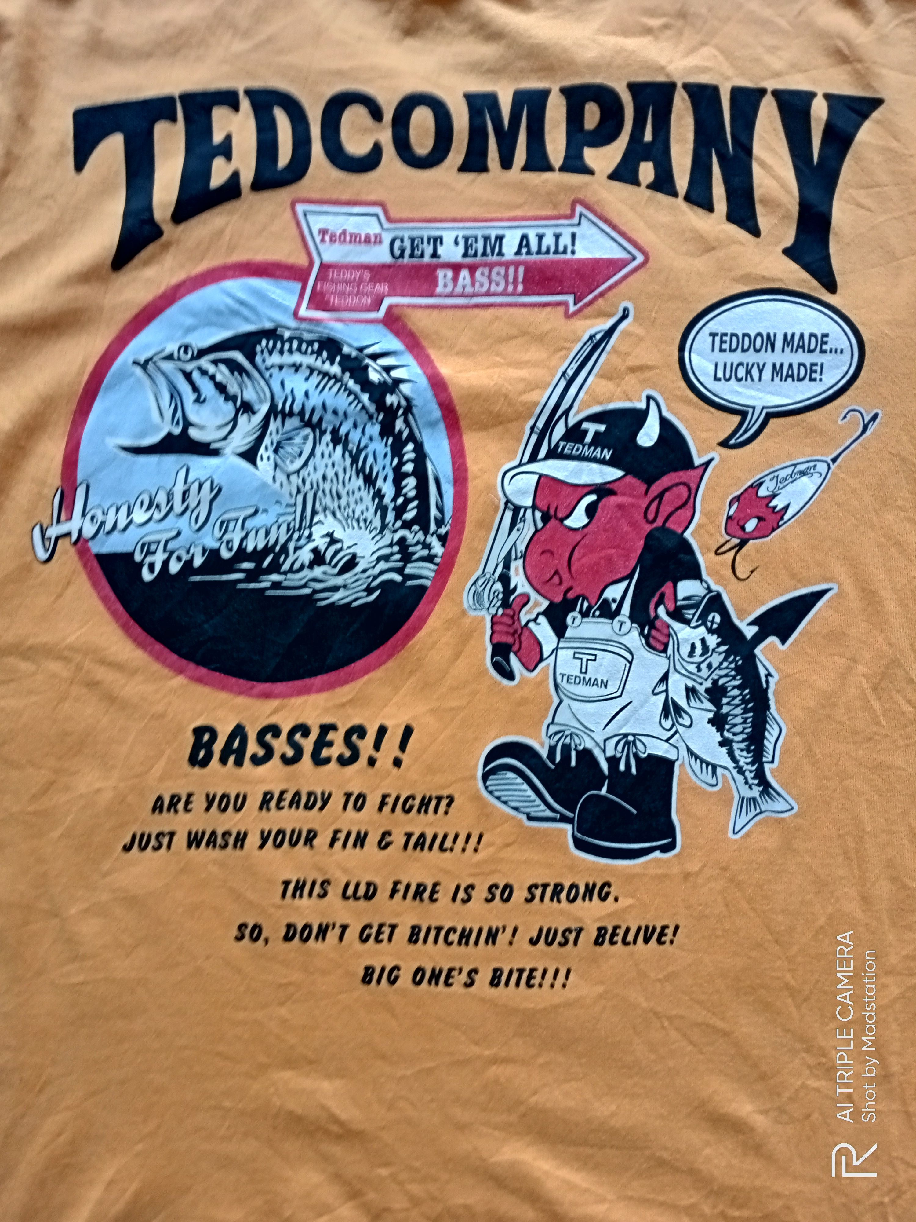 Japanese Brand TEDDON TEDDY'S FISHING GEAR T-SHIRT Size US L / EU 52-54 / 3 - 6 Thumbnail