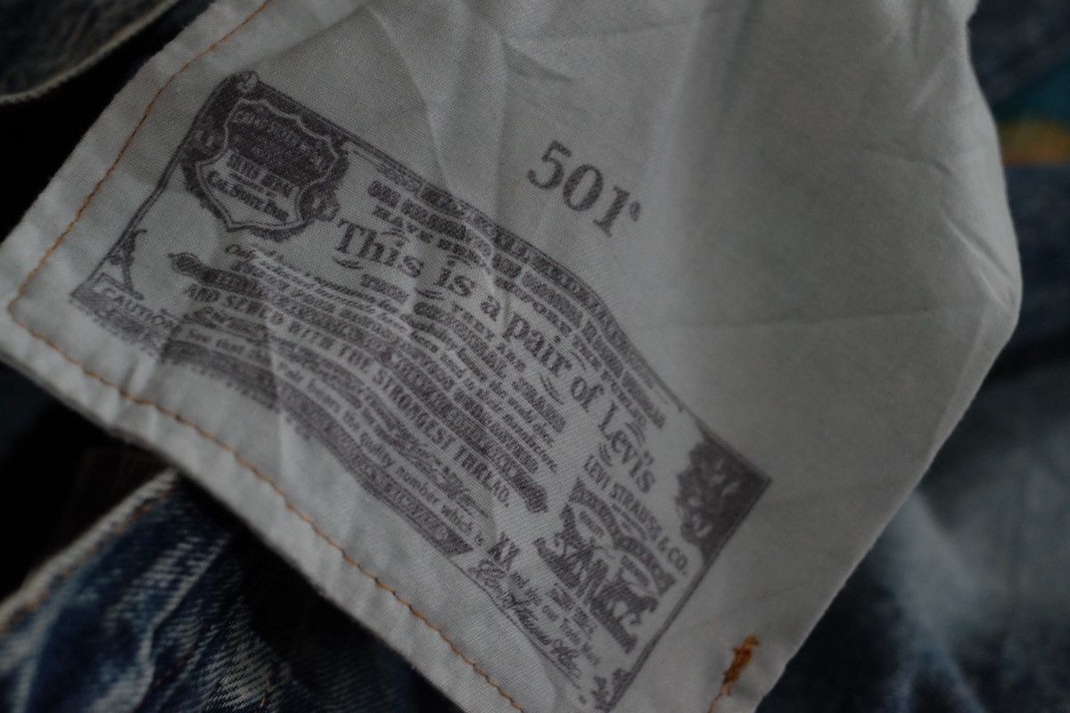 Levi's 501 Levis tie dye jeans size 36x30 Size US 36 / EU 52 - 12 Thumbnail
