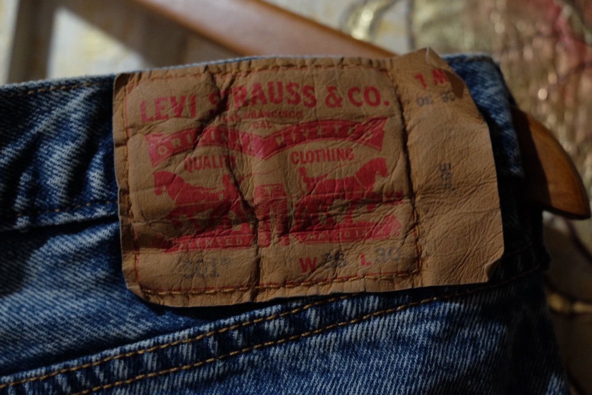 Levi's 501 Levis tie dye jeans size 36x30 Size US 36 / EU 52 - 9 Thumbnail