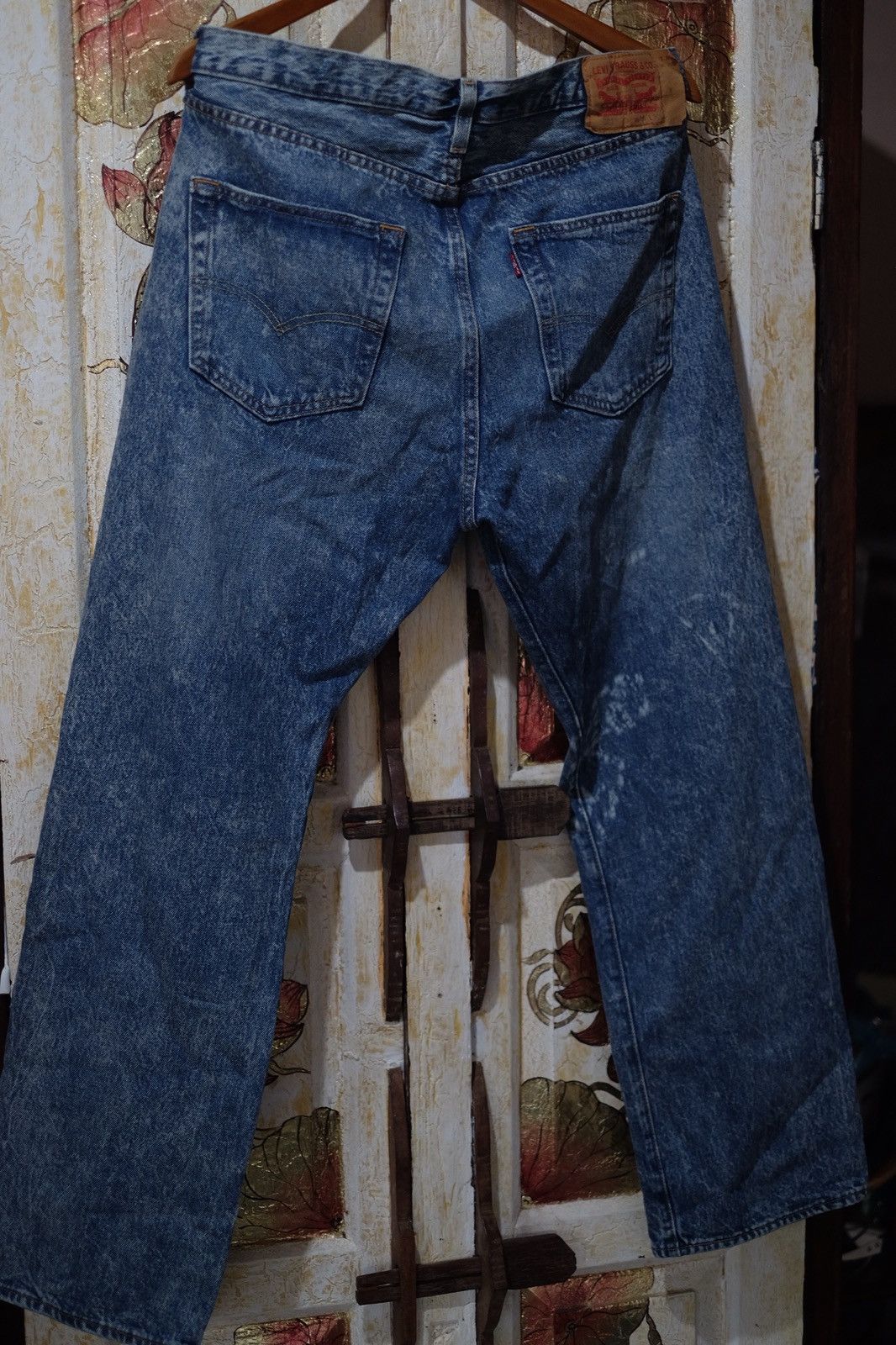 Levi's 501 Levis tie dye jeans size 36x30 Size US 36 / EU 52 - 6 Thumbnail