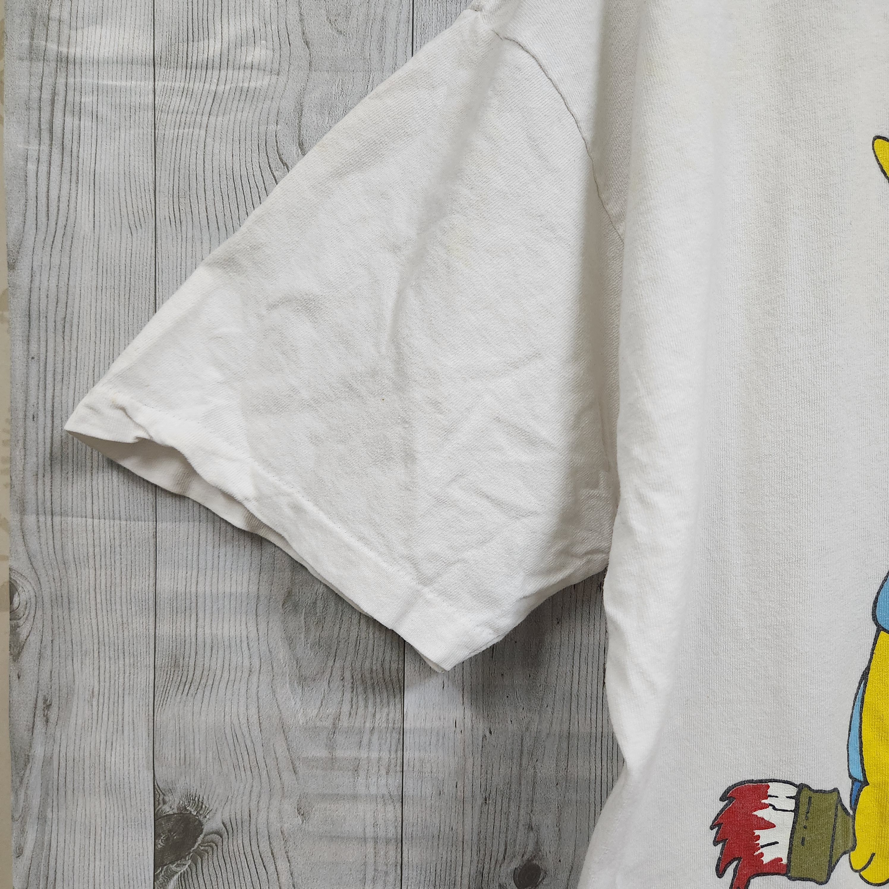 Signal Sport × The Simpsons × Vintage Vintage Bart Simpson Matt Groening TShirt Single Stitches Size US XL / EU 56 / 4 - 16 Thumbnail