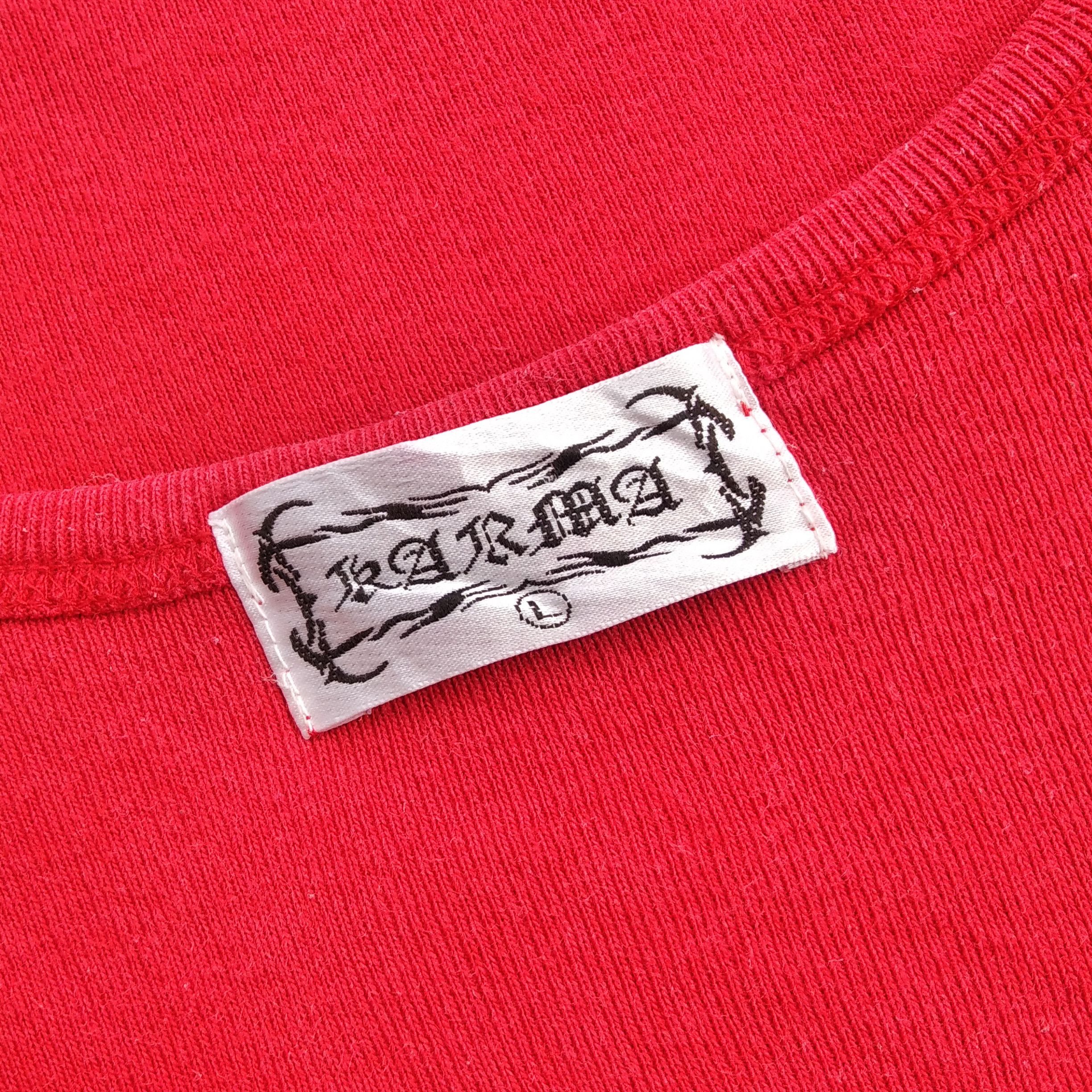 Hysteric Glamour Vintage y2k KARMA Japanese Brand Pentagram Fire Tanktops Size US L / EU 52-54 / 3 - 5 Thumbnail