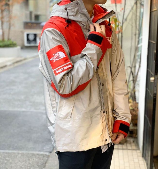 Supreme north face 3m reflective outlet jacket