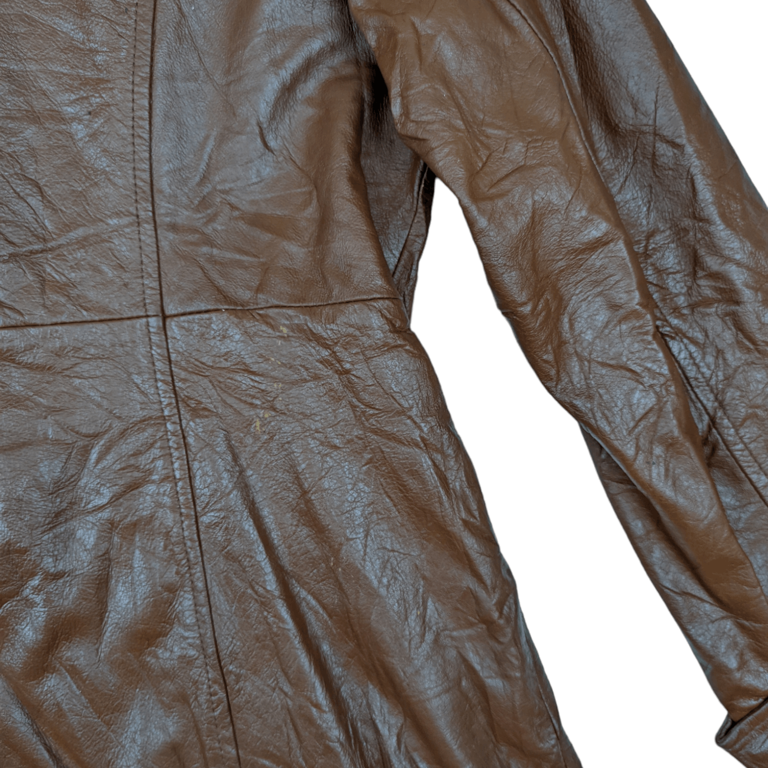 Japanese Brand BETTY BLUE Shinji Abe Cowhide Leather Jacket Trench Coat Size M / US 6-8 / IT 42-44 - 8 Thumbnail