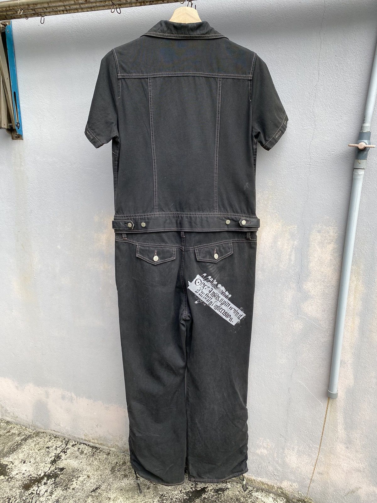 Seditionaries RARE💥Seditionaries ALGONQUINS Gothic/Punk Overall Jumpsuit Size US 36 / EU 52 - 10 Thumbnail