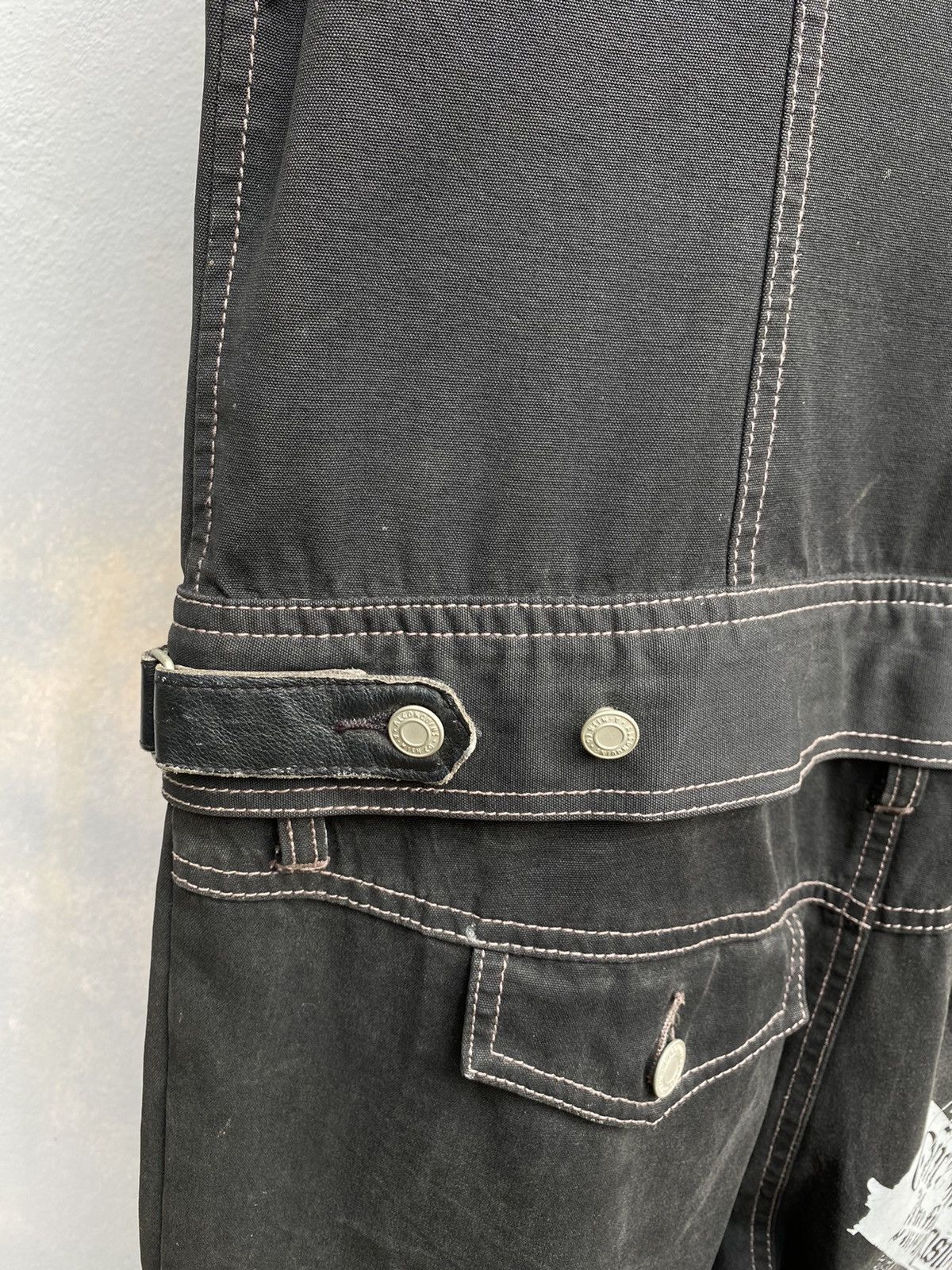 Seditionaries RARE💥Seditionaries ALGONQUINS Gothic/Punk Overall Jumpsuit Size US 36 / EU 52 - 14 Thumbnail