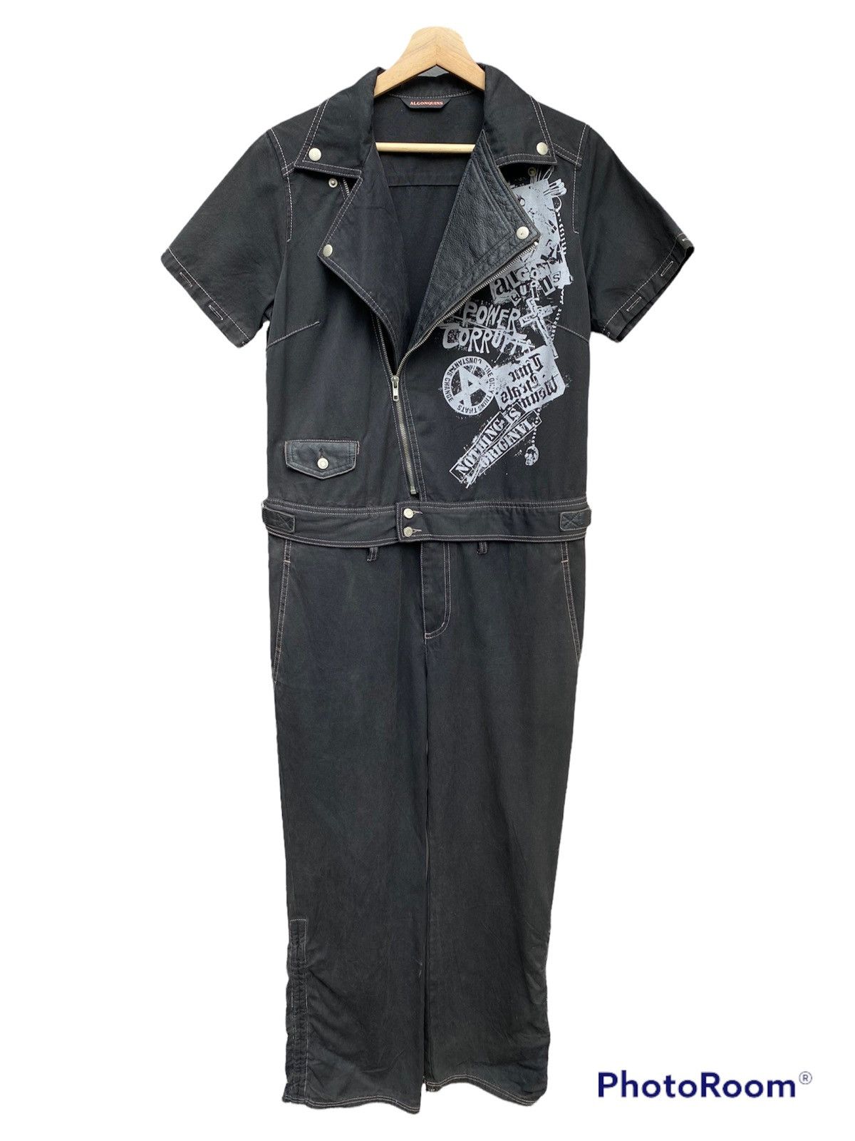 Seditionaries RARE💥Seditionaries ALGONQUINS Gothic/Punk Overall Jumpsuit Size US 36 / EU 52 - 1 Thumbnail