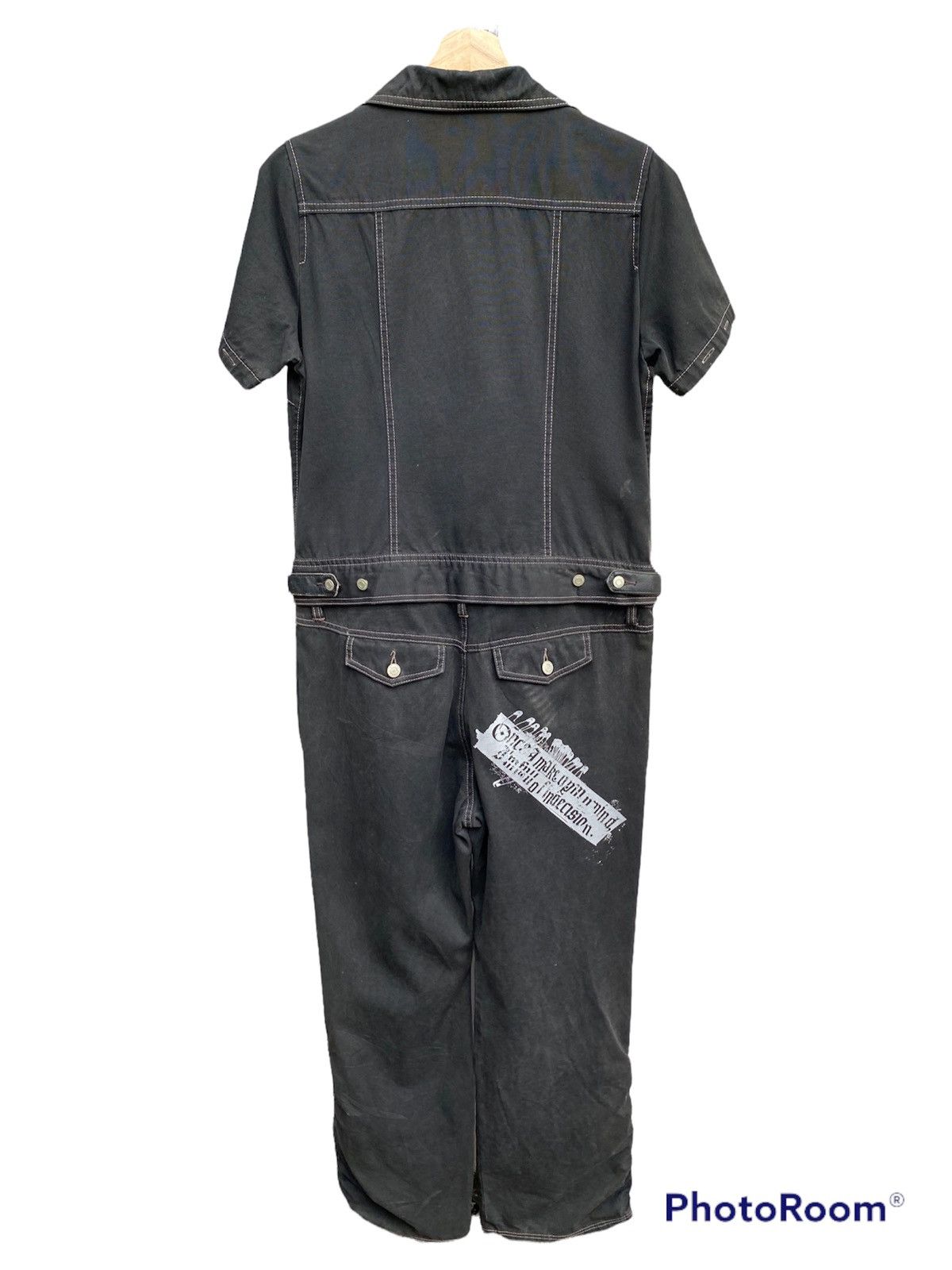 Seditionaries RARE💥Seditionaries ALGONQUINS Gothic/Punk Overall Jumpsuit Size US 36 / EU 52 - 3 Thumbnail