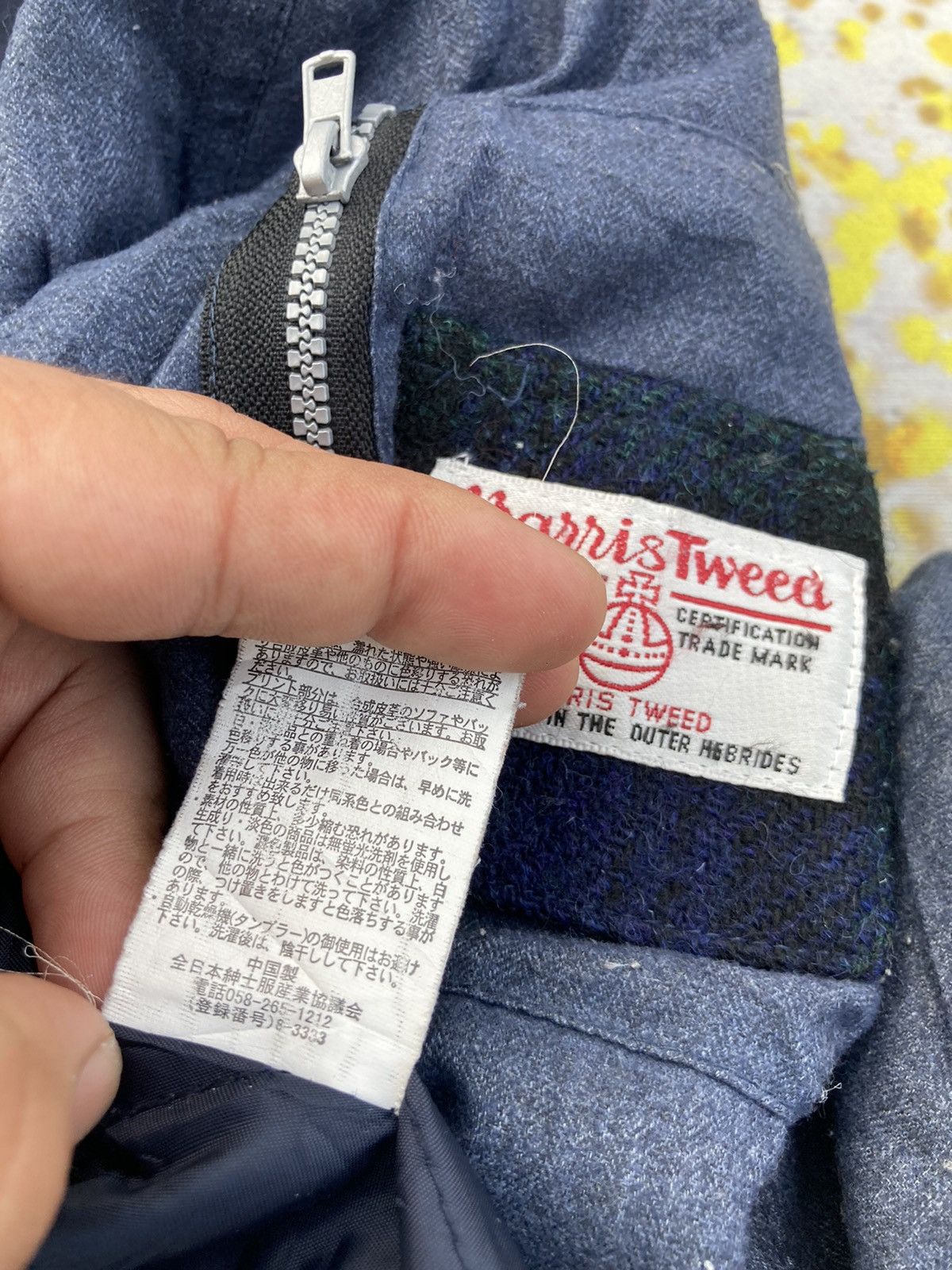 Harris Tweed ❌ HARRIS TWEED BOMBER JACKET Size US XS / EU 42 / 0 - 7 Thumbnail