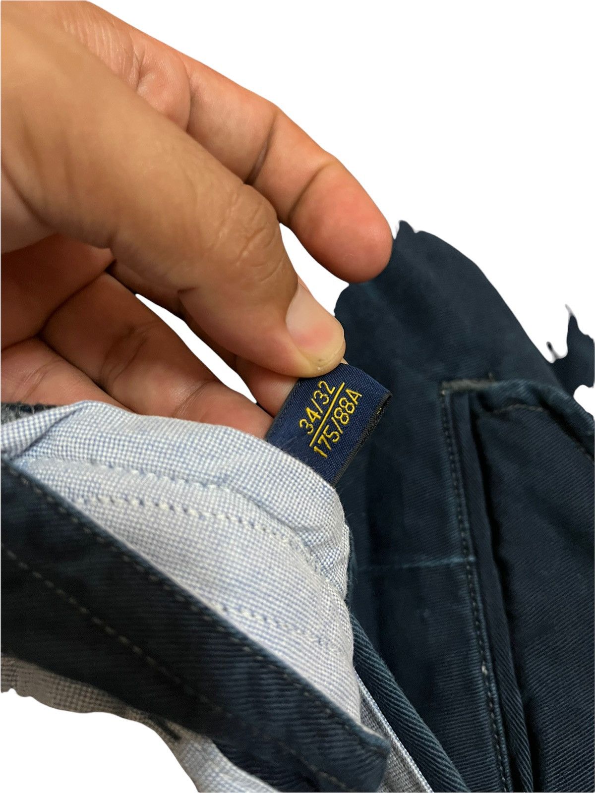 Designer × Polo Ralph Lauren Polo Ralph Lauren Embroidered Cotton Chino Patch Full Pants Size US 36 / EU 52 - 9 Thumbnail