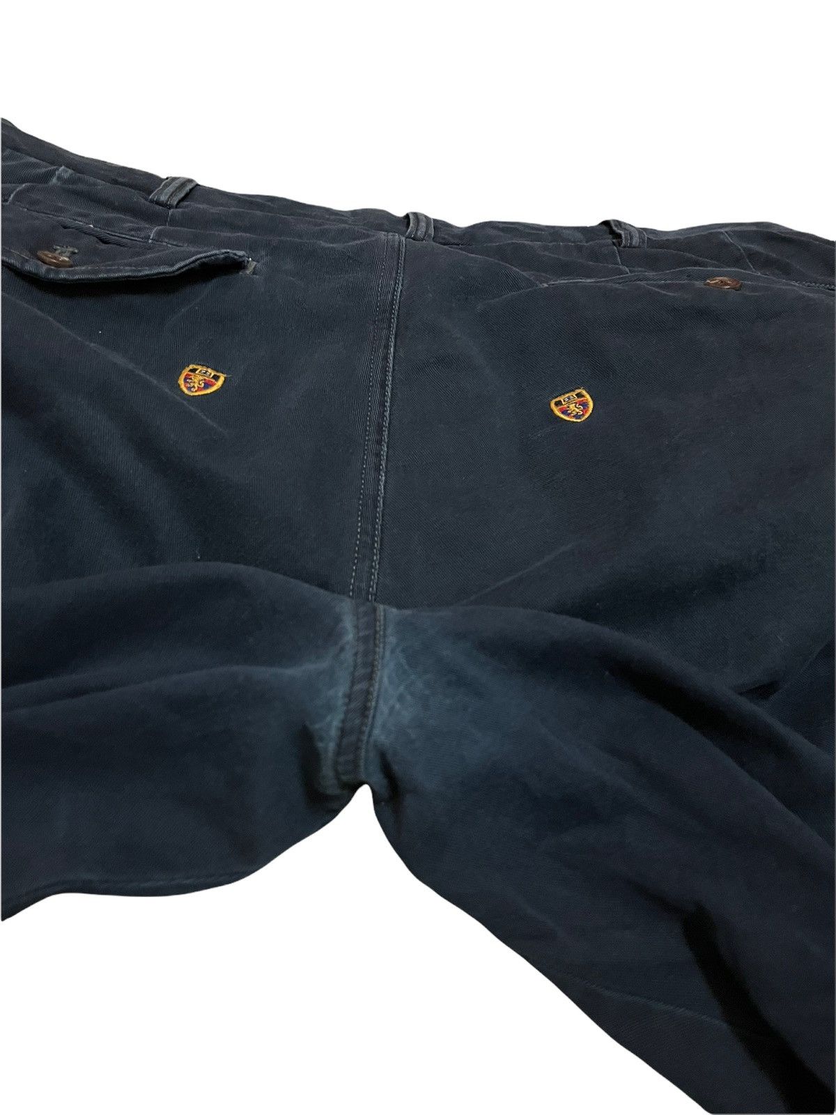 Designer × Polo Ralph Lauren Polo Ralph Lauren Embroidered Cotton Chino Patch Full Pants Size US 36 / EU 52 - 10 Thumbnail