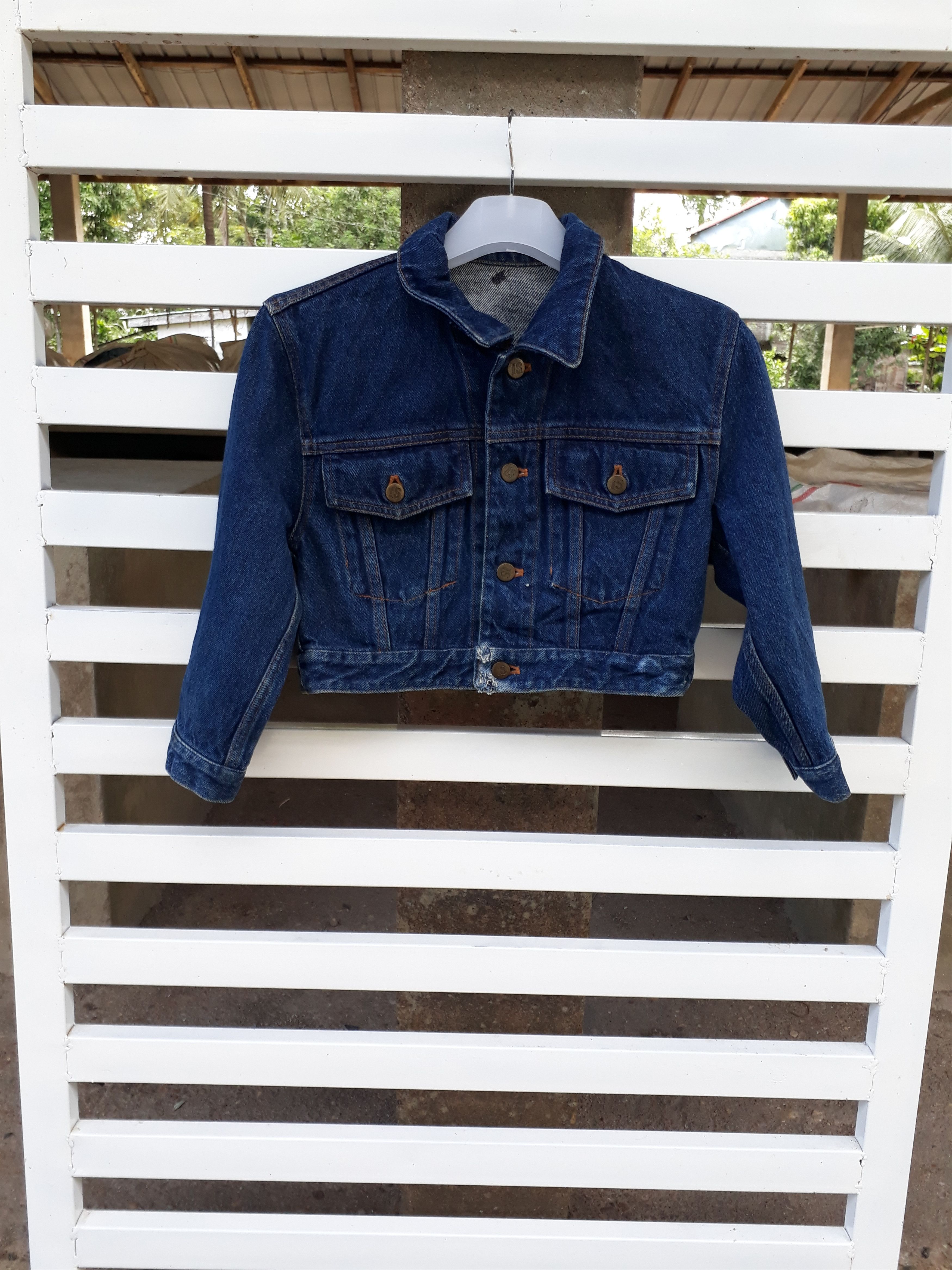 Issey Miyake Issey Miyake Denim Jacket Size US XXS / EU 40 - 4 Thumbnail