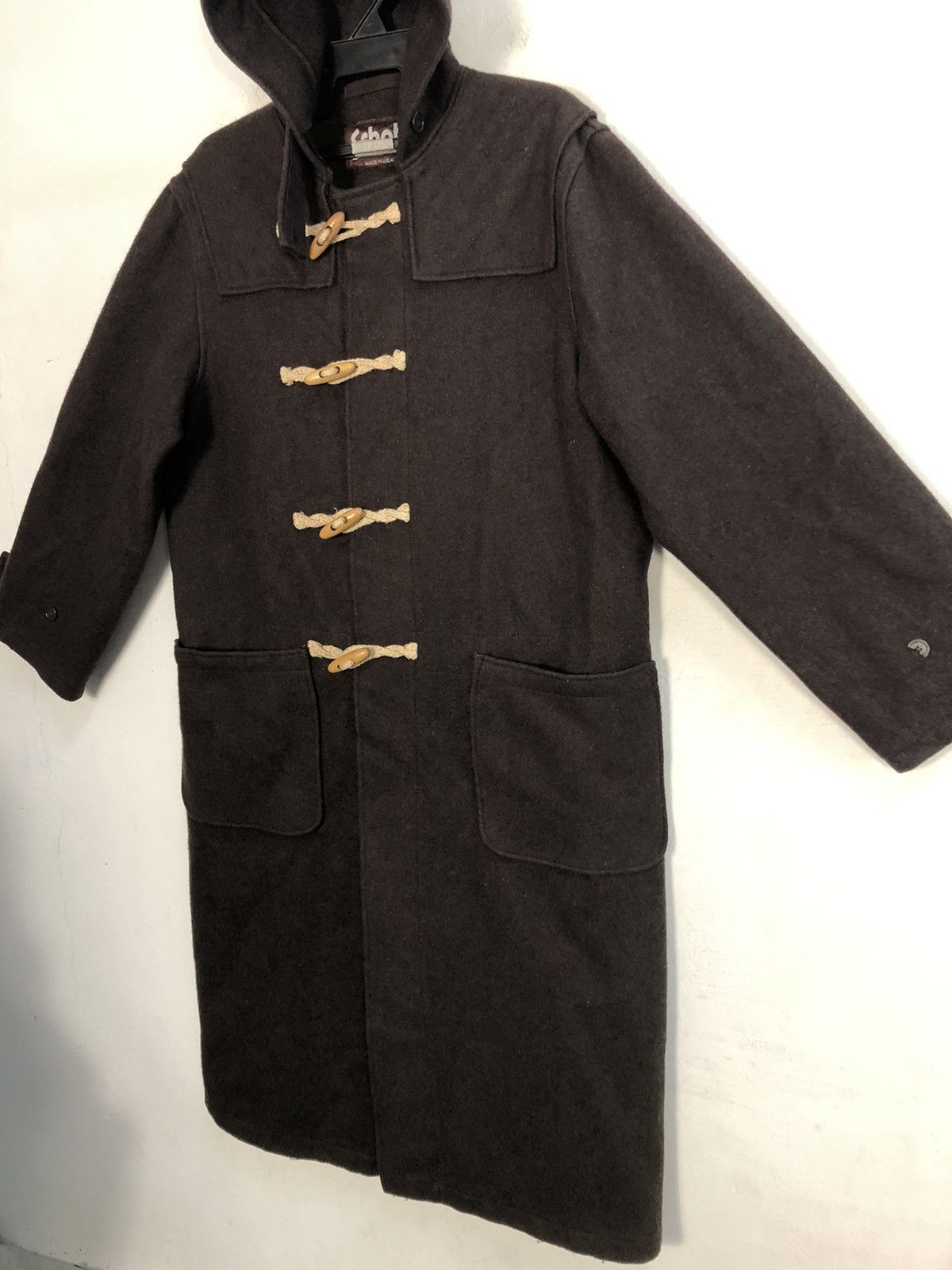 Schott × Vintage Hype 90s Padded Schott Made In Usa Duffel Jacket Hooded Size US L / EU 52-54 / 3 - 4 Thumbnail