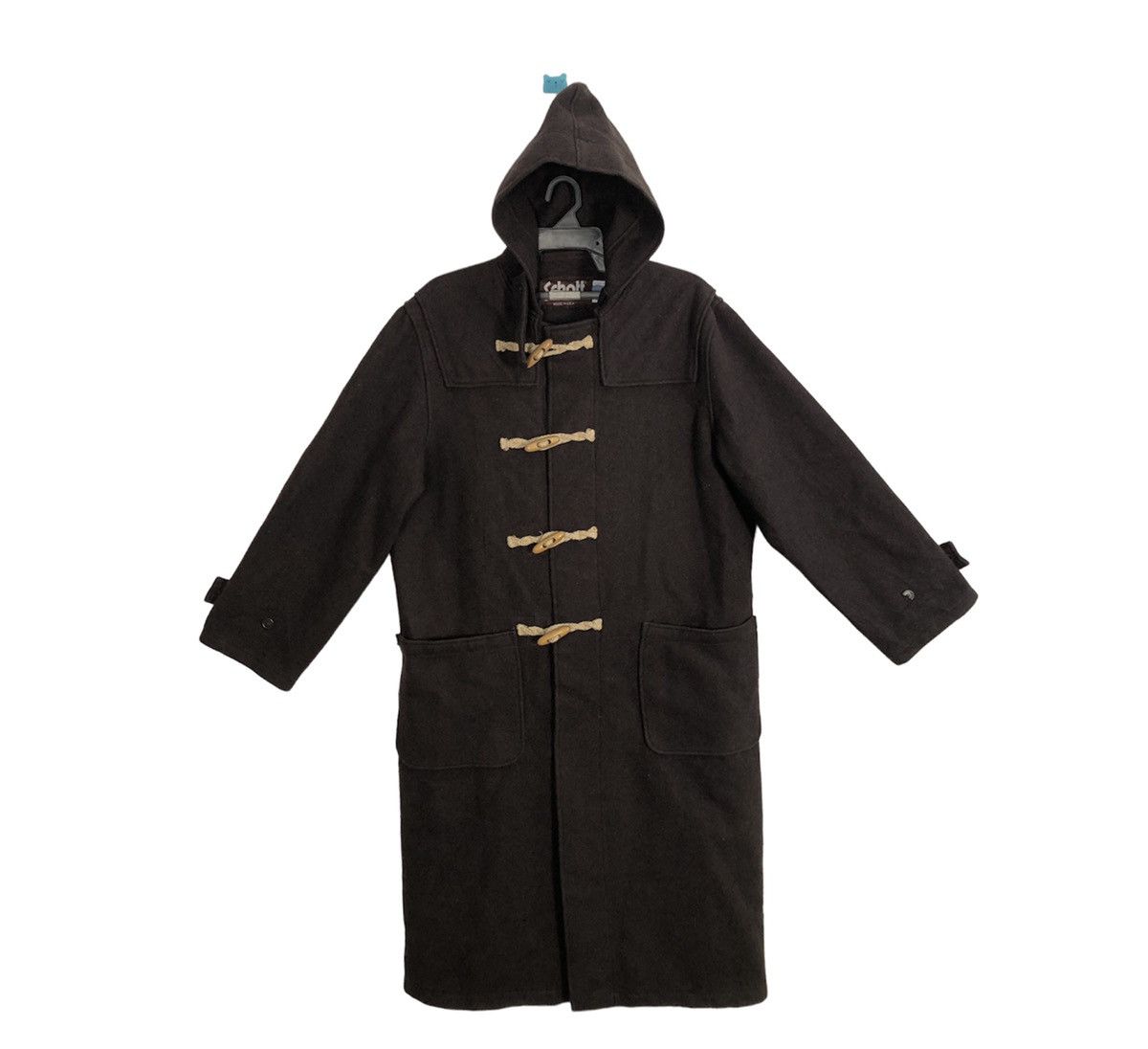 Schott × Vintage Hype 90s Padded Schott Made In Usa Duffel Jacket Hooded Size US L / EU 52-54 / 3 - 1 Thumbnail