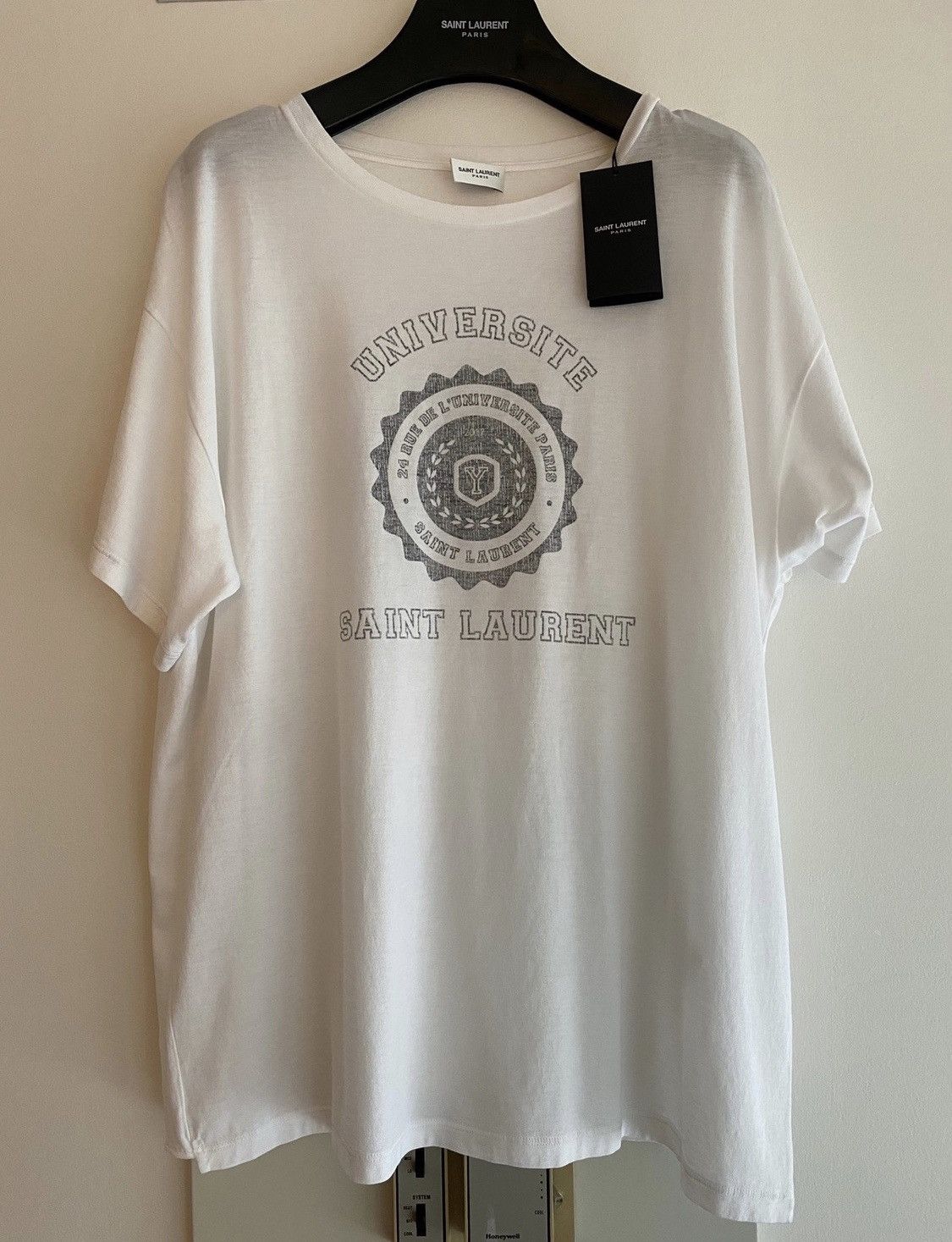 650 Classic Brand New Saint Laurent Universite T shirt Tops