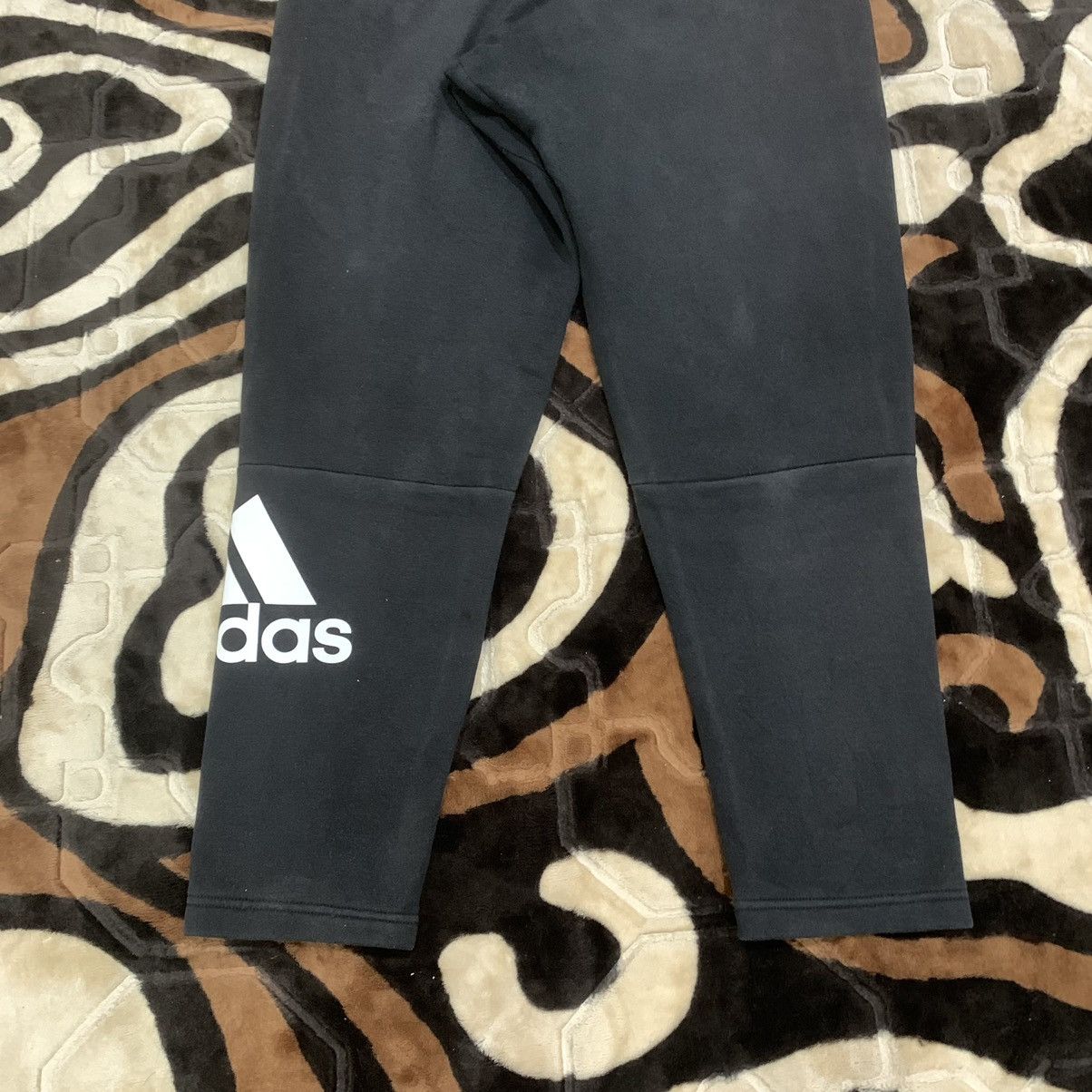 Adidas × Vintage ADIDAS BigLogo Pullover Drawstring Thick Cotton Jogger Pant Size US 30 / EU 46 - 8 Thumbnail