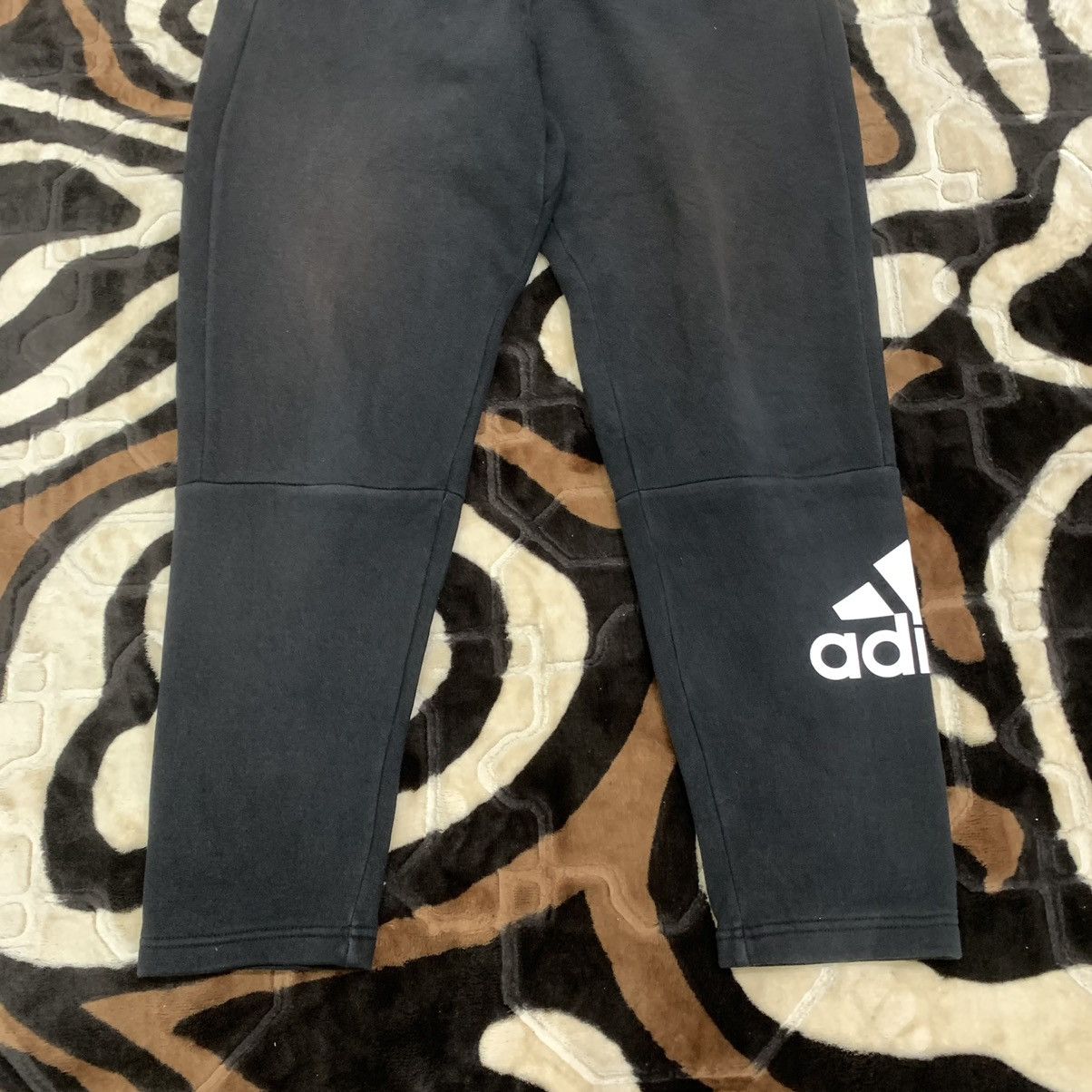 Adidas × Vintage ADIDAS BigLogo Pullover Drawstring Thick Cotton Jogger Pant Size US 30 / EU 46 - 5 Thumbnail