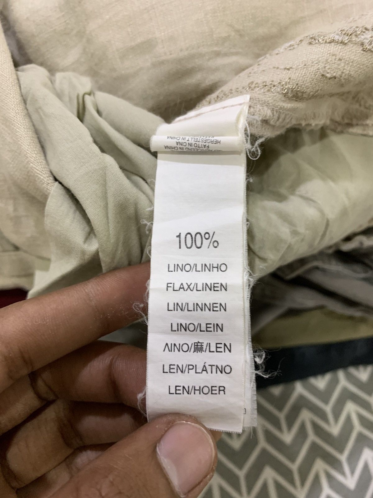 Japanese Brand × Zara ZARA Linen Side Embroidery Handcraft Flared Sleepwear Pant Size 34" / US 12 / IT 48 - 21 Thumbnail