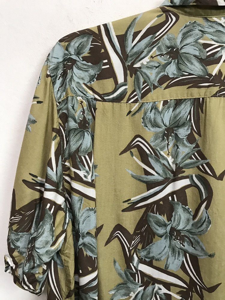 Johnbull Vintage JOHNBULL Flowers Panel Print Rayon Hawaiian Shirt Size US L / EU 52-54 / 3 - 8 Thumbnail
