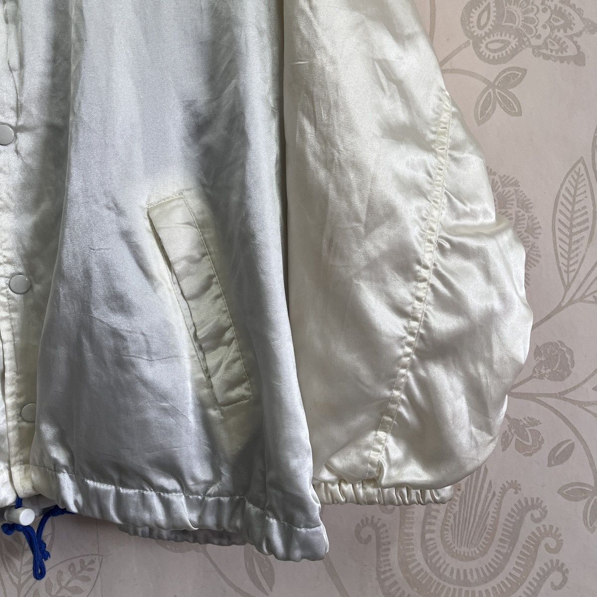 NBA × Vintage NBA Satin Bomber Style Light Jacket 1994-95 Games McDonalds Size US L / EU 52-54 / 3 - 8 Thumbnail