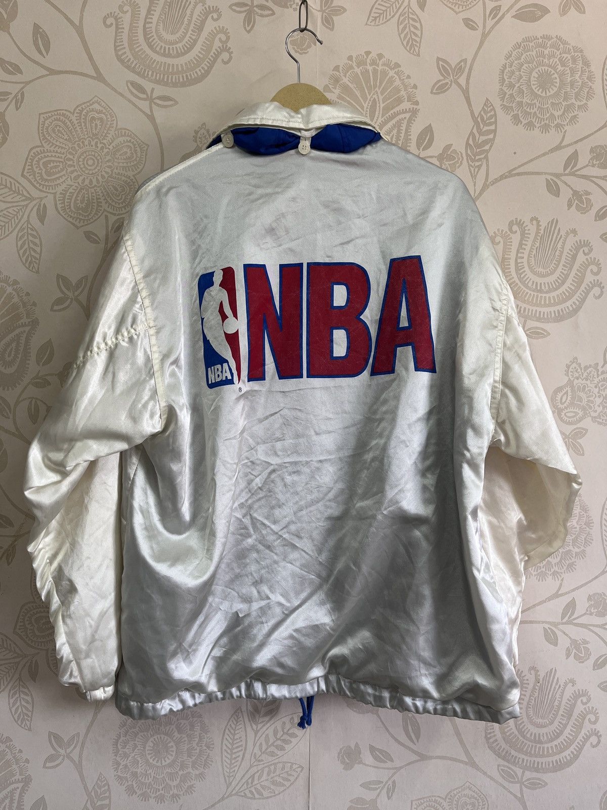 NBA × Vintage NBA Satin Bomber Style Light Jacket 1994-95 Games McDonalds Size US L / EU 52-54 / 3 - 22 Thumbnail