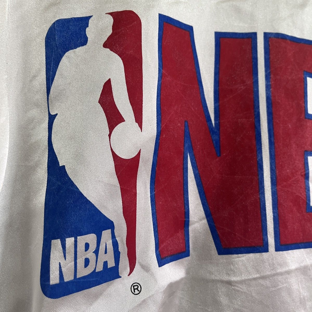 NBA × Vintage NBA Satin Bomber Style Light Jacket 1994-95 Games McDonalds Size US L / EU 52-54 / 3 - 13 Thumbnail
